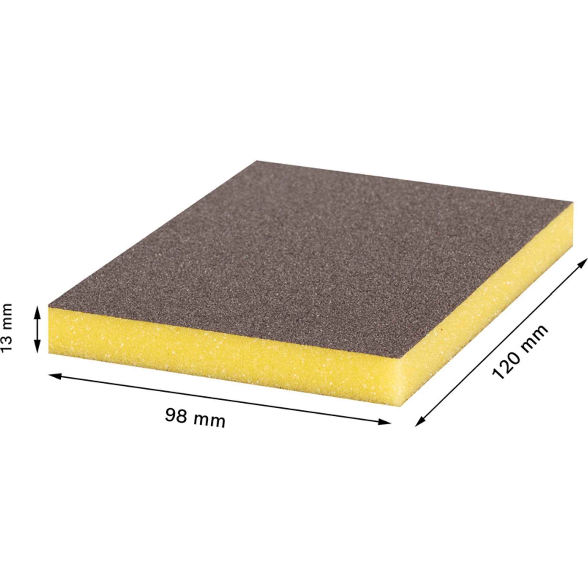 EXPERT S473 Standard Pad, 98 x 120 x 13 mm, fein