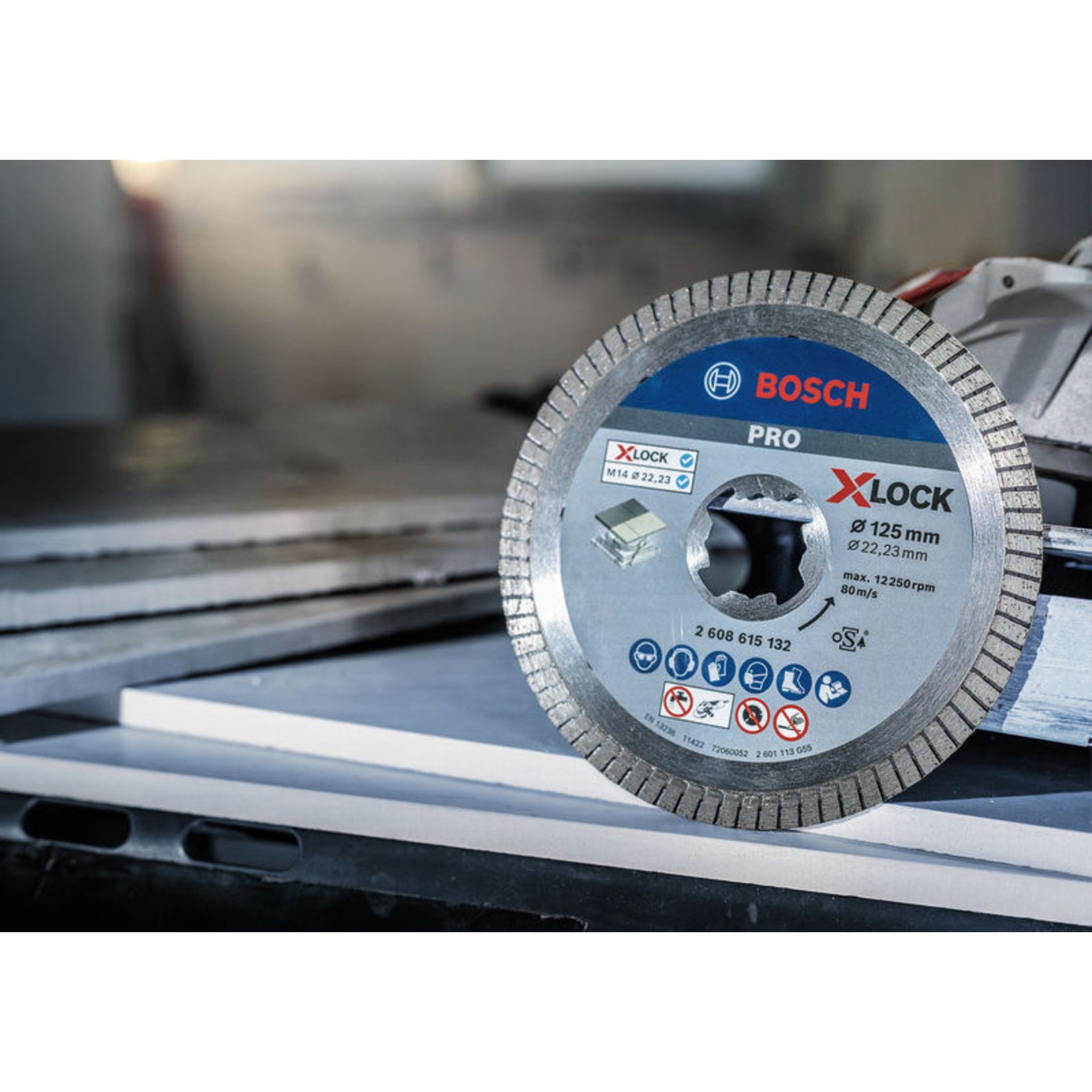 PRO Ceramic X-Lock Diamanttrennscheibe, 115 x 22,23 mm, 22,23 mm