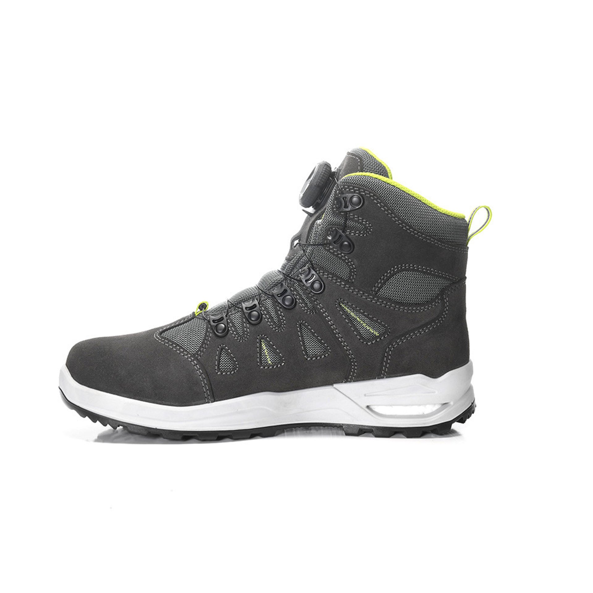Berufsstiefel RILEY XXF BOA® GTX grey-lime Mid ESD O2 WR CI, Gr. 42