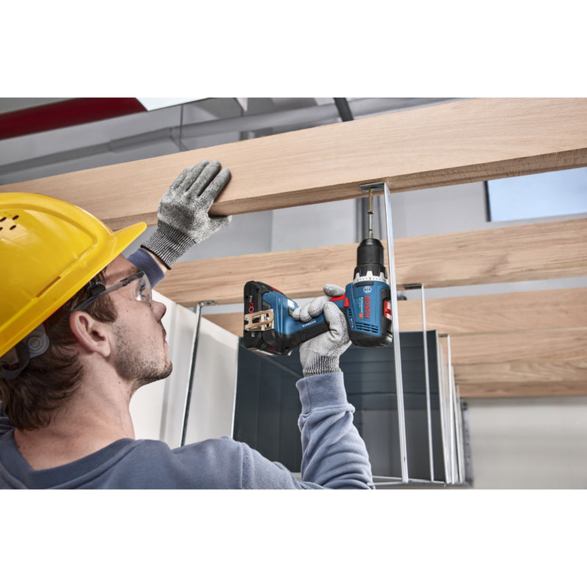 Combo Kit 18V-Set mit 3 Werkzeugen: GSR + GBH + GWS + 2x GBA 5.0 Ah + GAL 18V-40