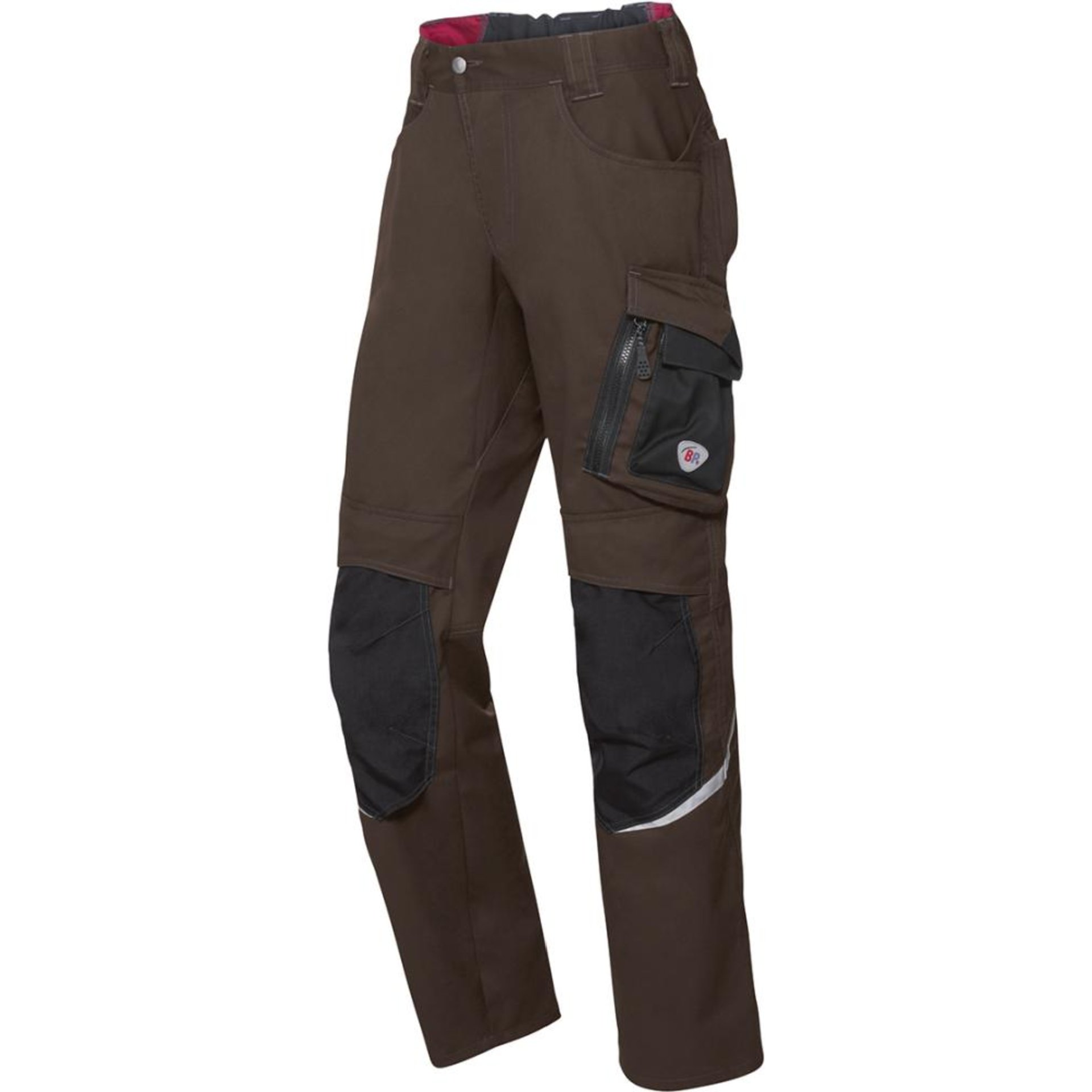 Arbeitshose 1998-570, braun/schwarz, Gr.54l BPlus