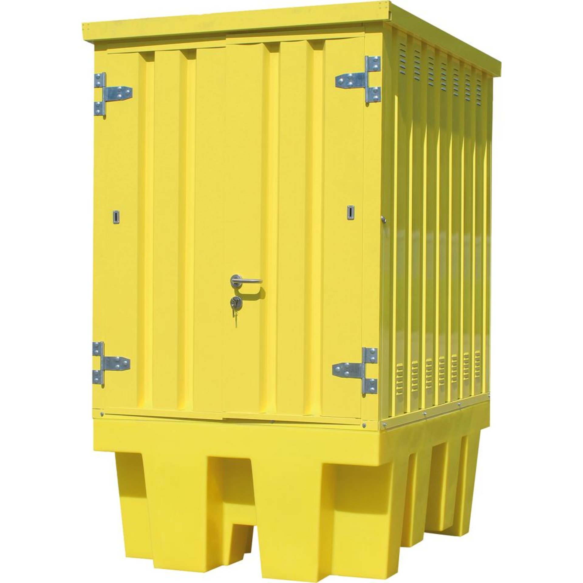 PE-Gefahrstoffdepot für IBC-Container