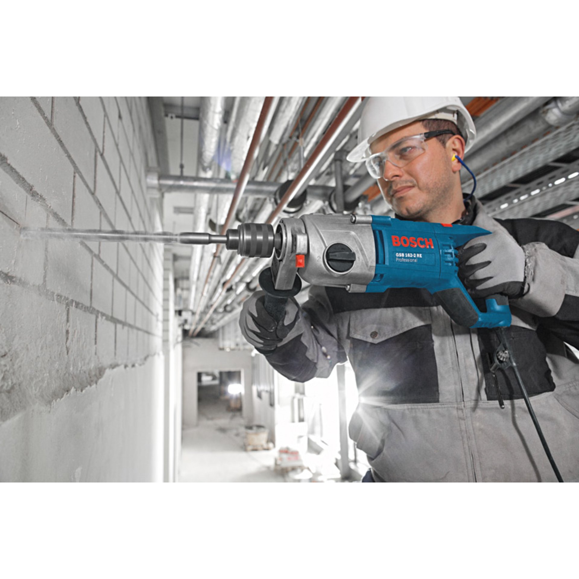 Schlagbohrmaschine GSB 162-2 RE im Handwerkerkoffer