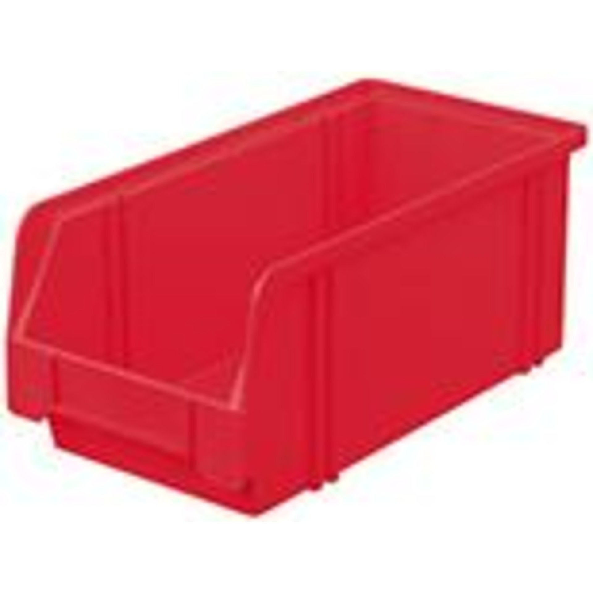 Sichtlagerkasten LK 3A rot 290/266x140x130 mm LA-KA-PE