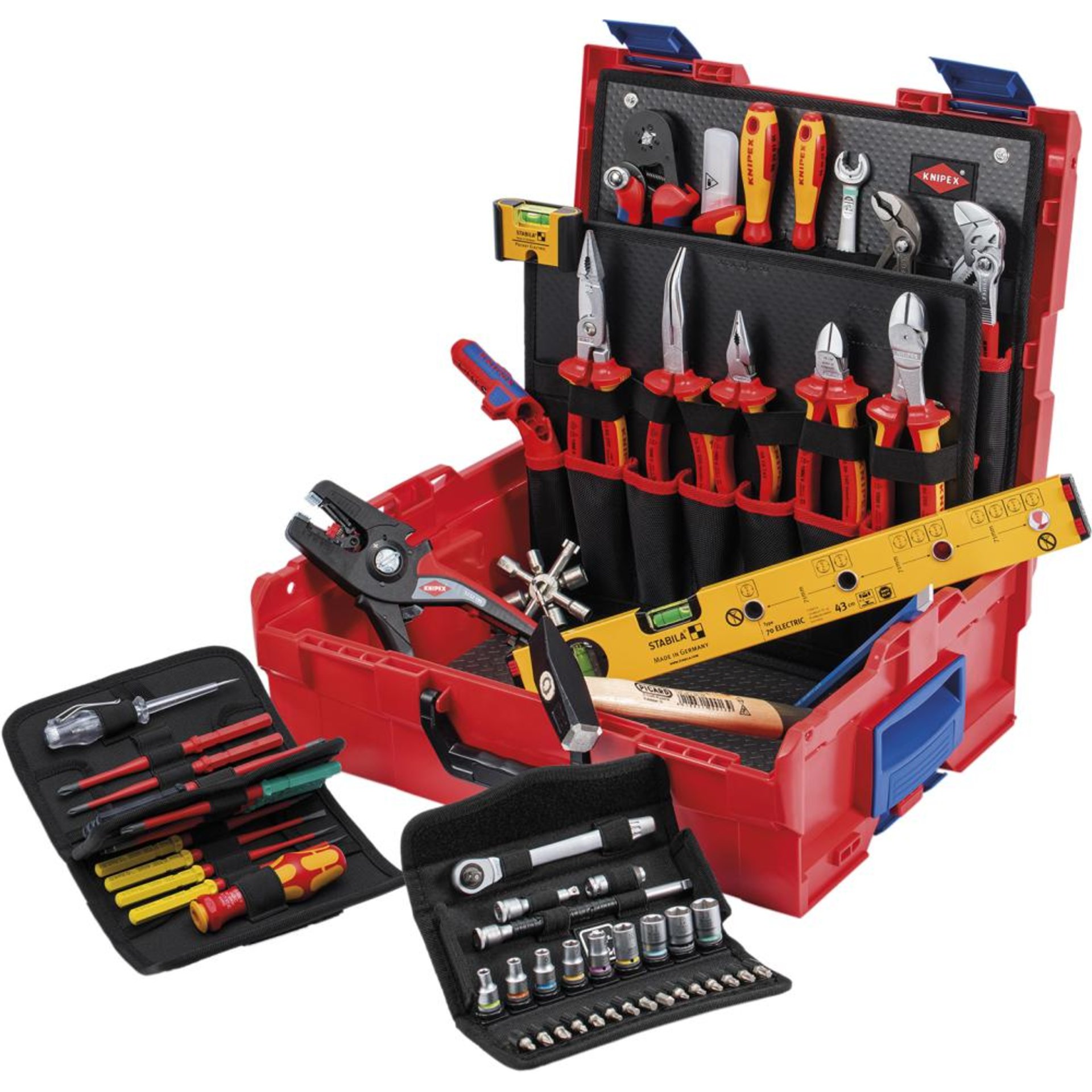 L-Boxx 63tlg. Elektro Knipex