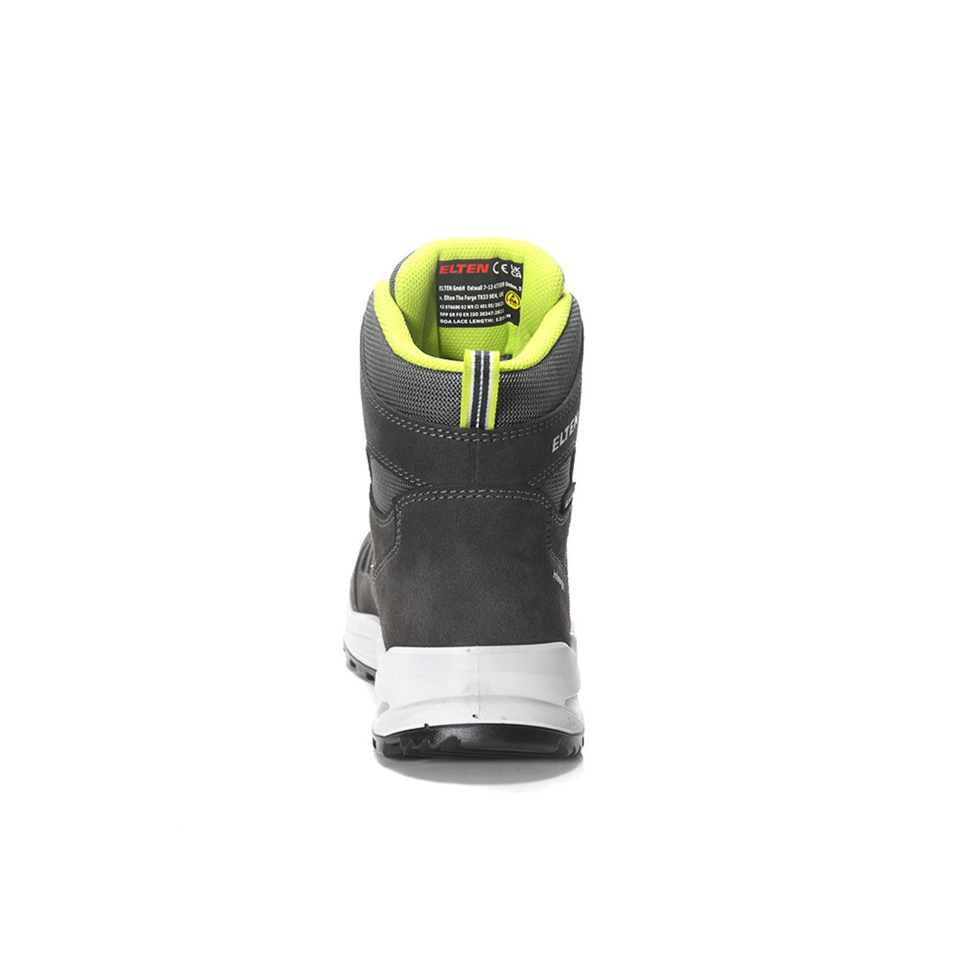 Berufsstiefel RILEY XXF BOA® GTX grey-lime Mid ESD O2 WR CI, Gr. 42