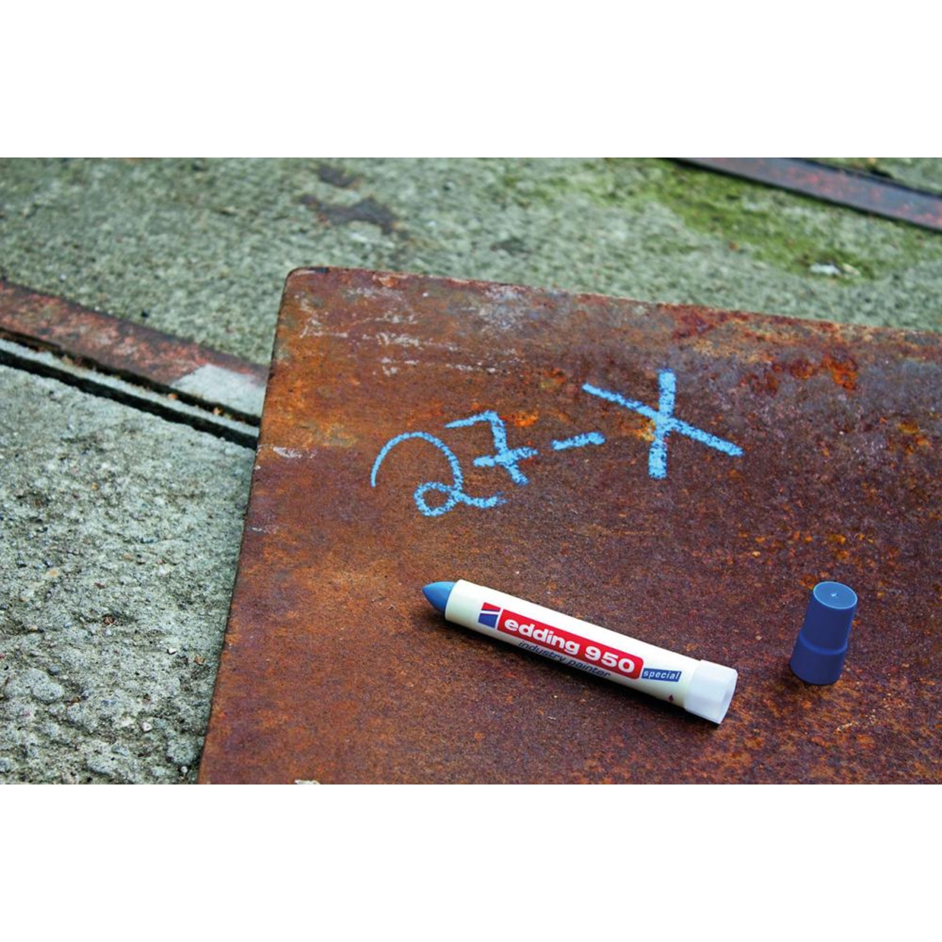 Pastenmarker Nr. 950 blau Edding