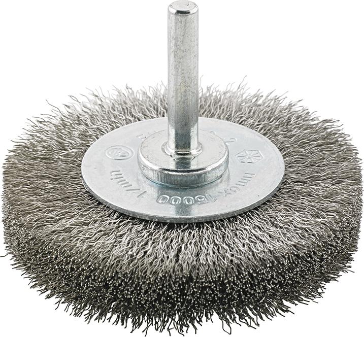 Format Rundbürste rostfrei gewellt 30x6x mm Format Rundbürste rostfrei gewellt 30x6x mm