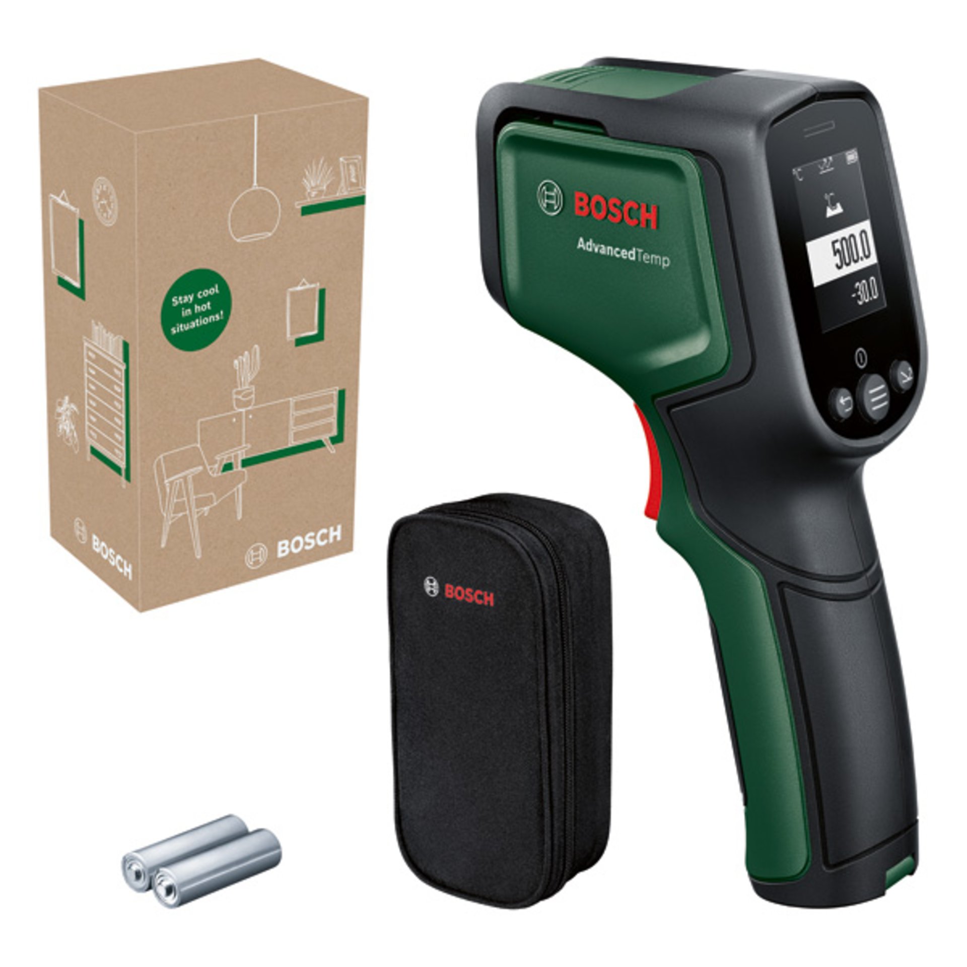 Thermodetektor AdvancedTemp, eCommerce-Karton