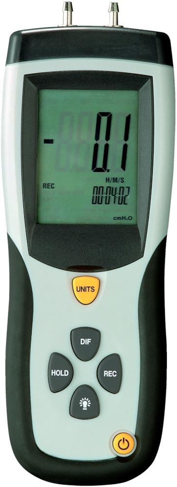 Jumtec DM-100 Druckmessgerät +/- 0-200mbar Standard