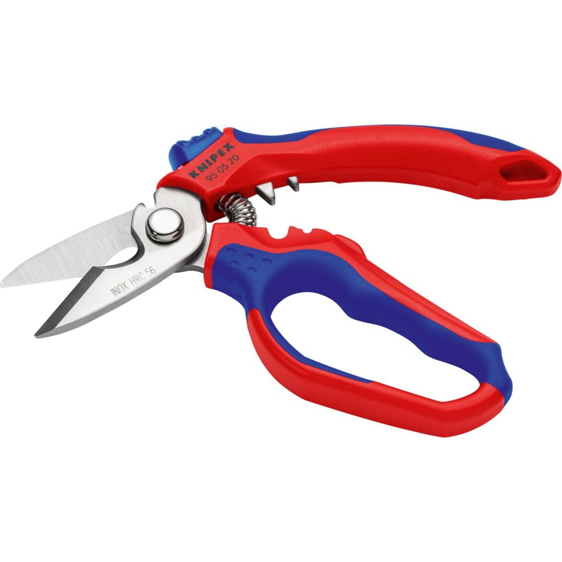 Elektriker-Schere 160mm abgewinkelt KNIPEX