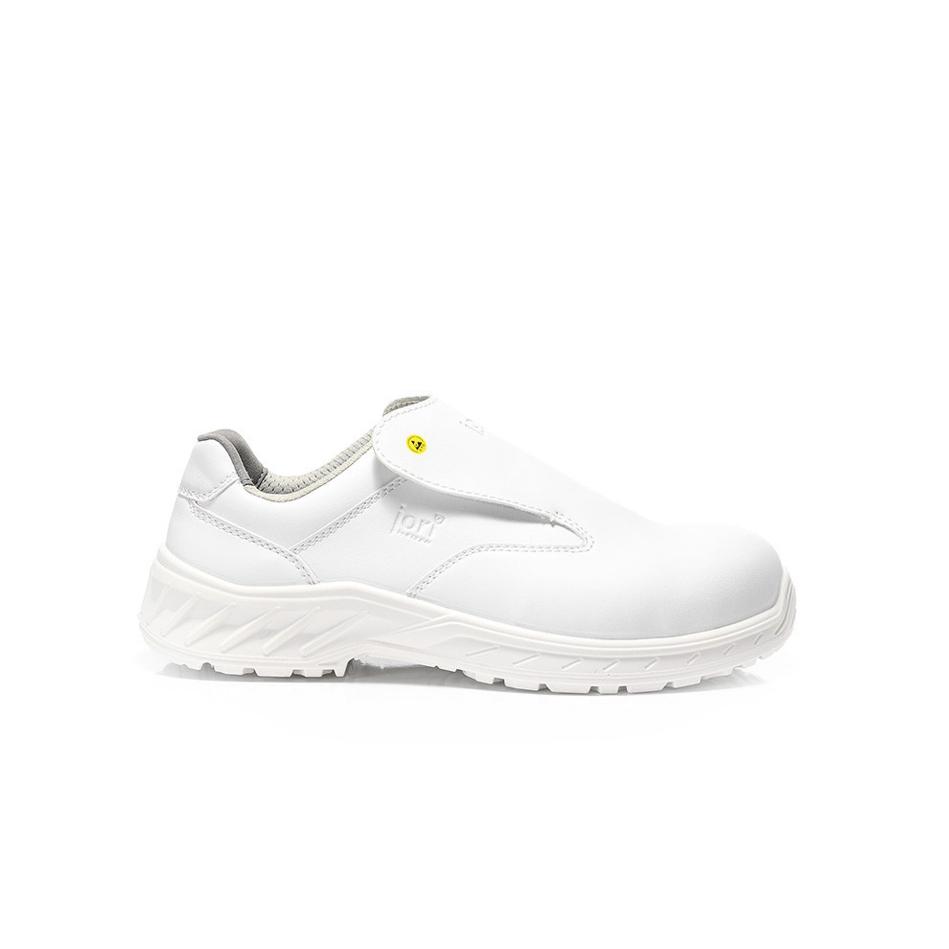 Sicherheitshalbschuh jo_CLEAN Slipper white Low ESD S3S, Gr. 42