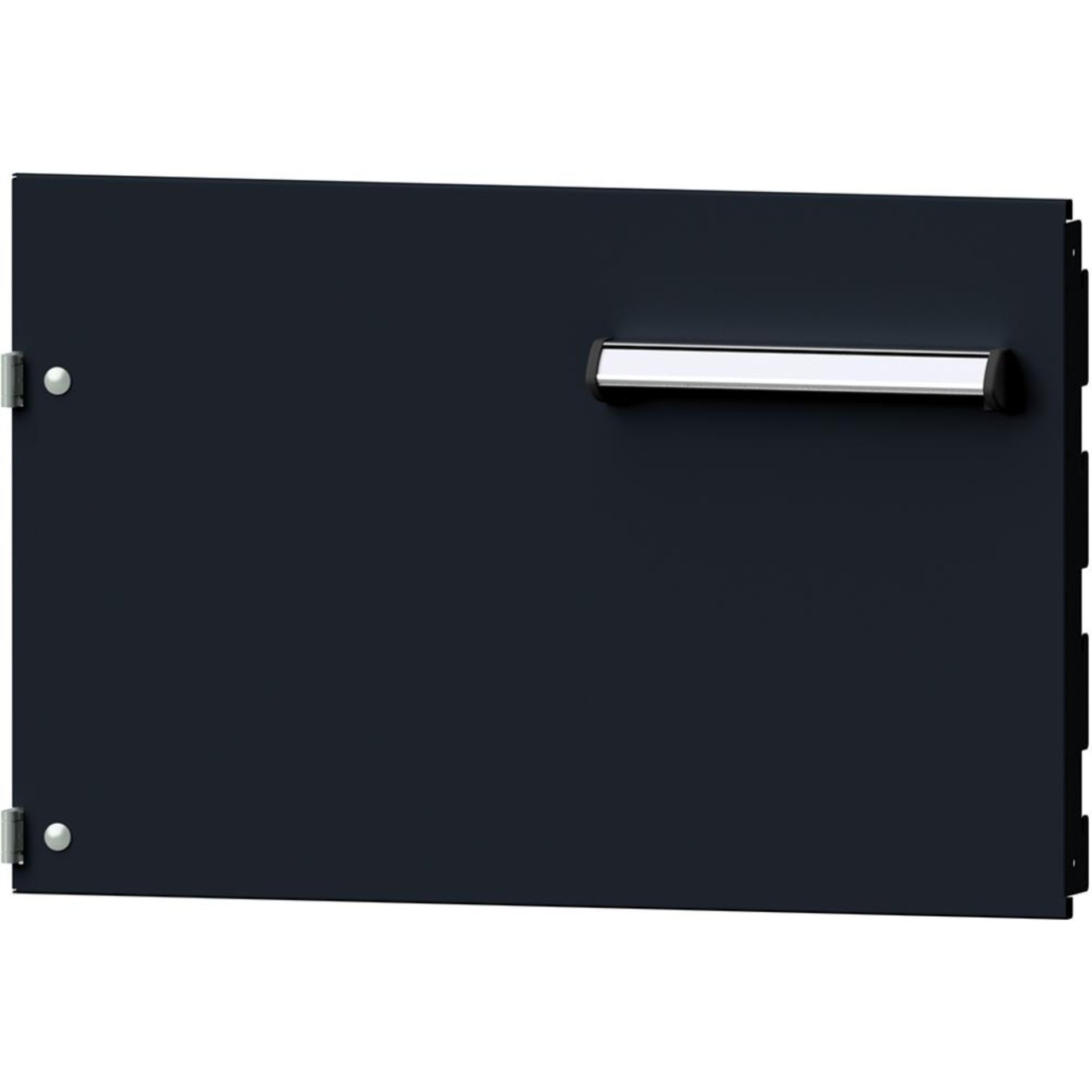 Format Tür Fronthöhe 340mm RAL 7035/7016 links anschlagend