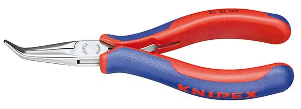 Knipex Flachrundzange Elektronikgewinkelt 145mm Knipex Flachrundzange Elektronikgewinkelt 145mm