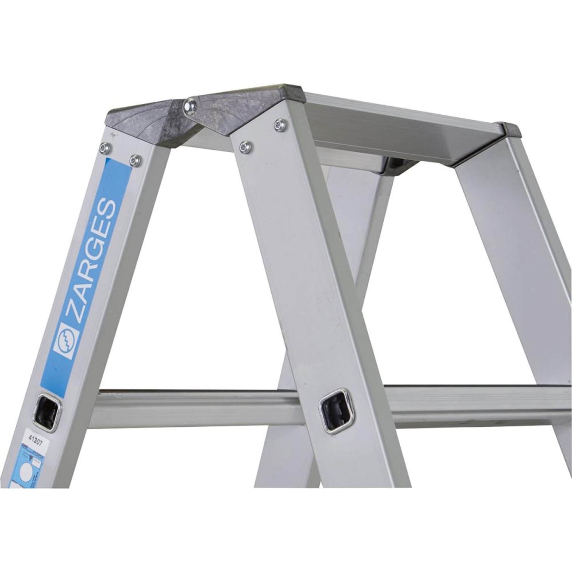 Stufenleiter Saferstep B 2x5 Stufen Leiterlänge 1,42 m Arbeitshöhe 2,80 m ZARGES
