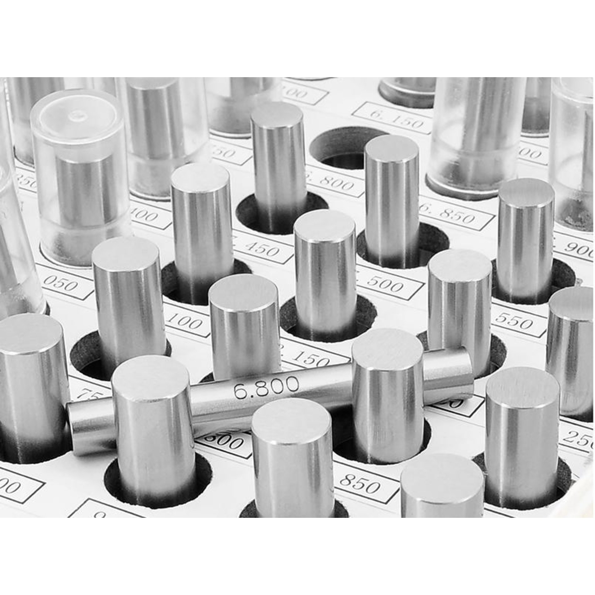 Prüfstift-Satz Genauigkeit 1 100-teilig 5,05-10/0,05m FORMAT