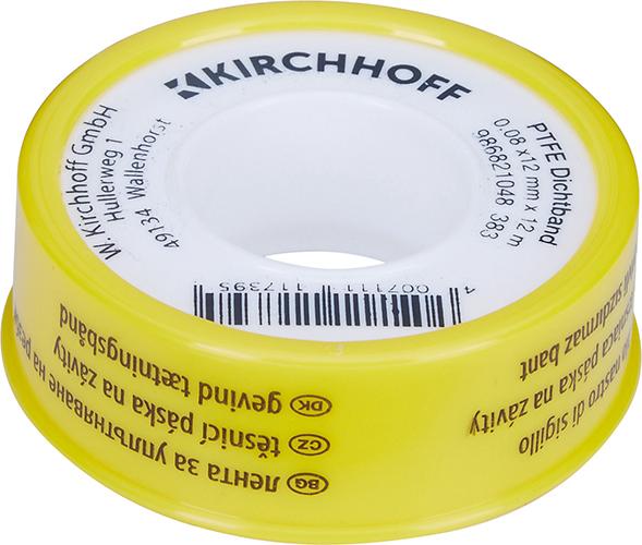 Gewindedichtb PTFE 0,08x12mmx12m Gewindedichtb PTFE 0,08x12mmx12m
