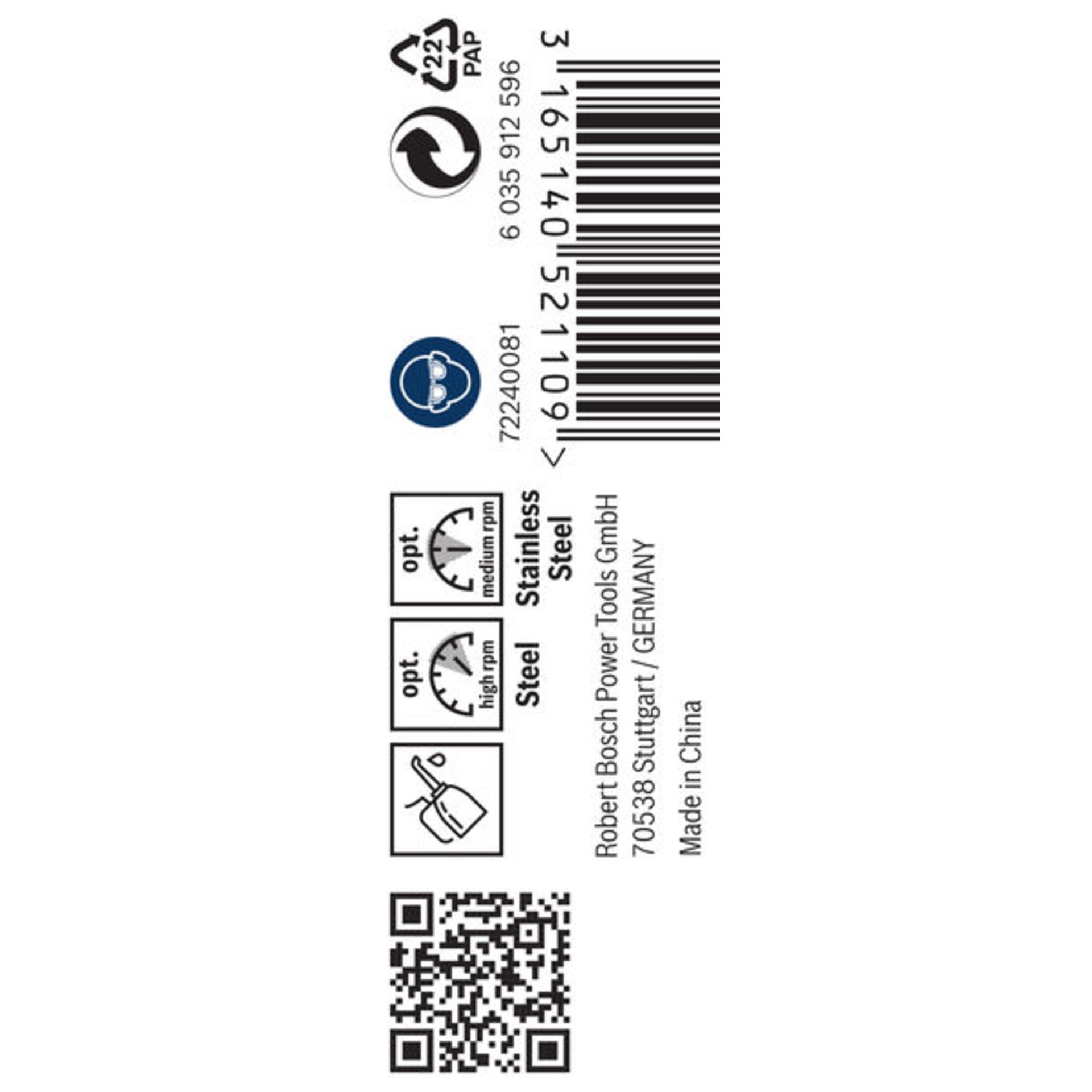PRO Stainless Steel HSS-Co Spiralbohrer, 2 x 30 x 57 mm, 10-tlg.