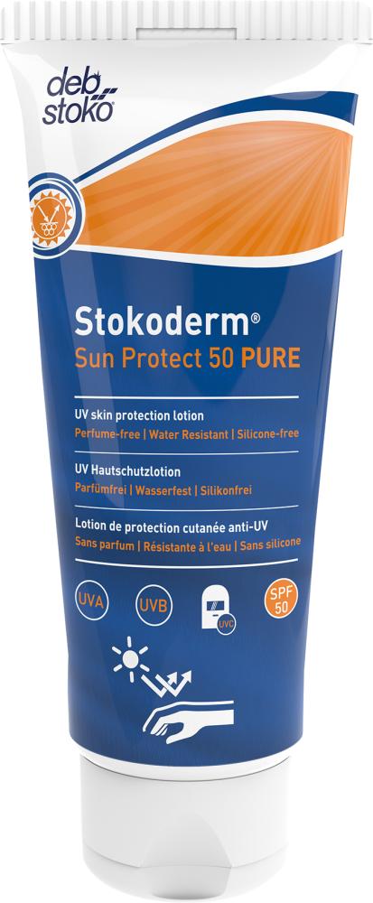 Deb Stoko Stokoderm Sun Protect 50 PURE Tube 100ml UV-Hautschutz