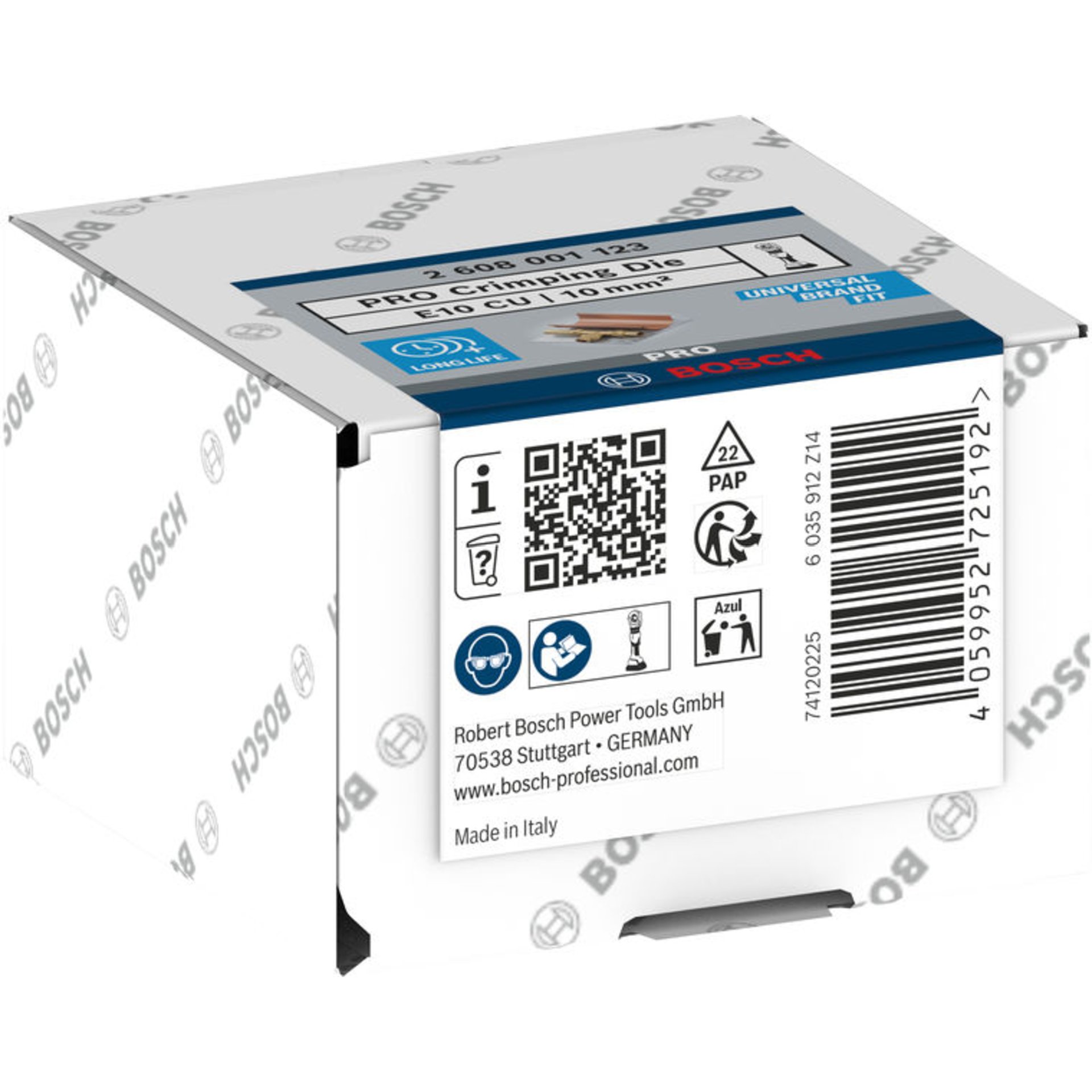 PRO Presseinsatz, E10 CU, 10 mm², Kupfere