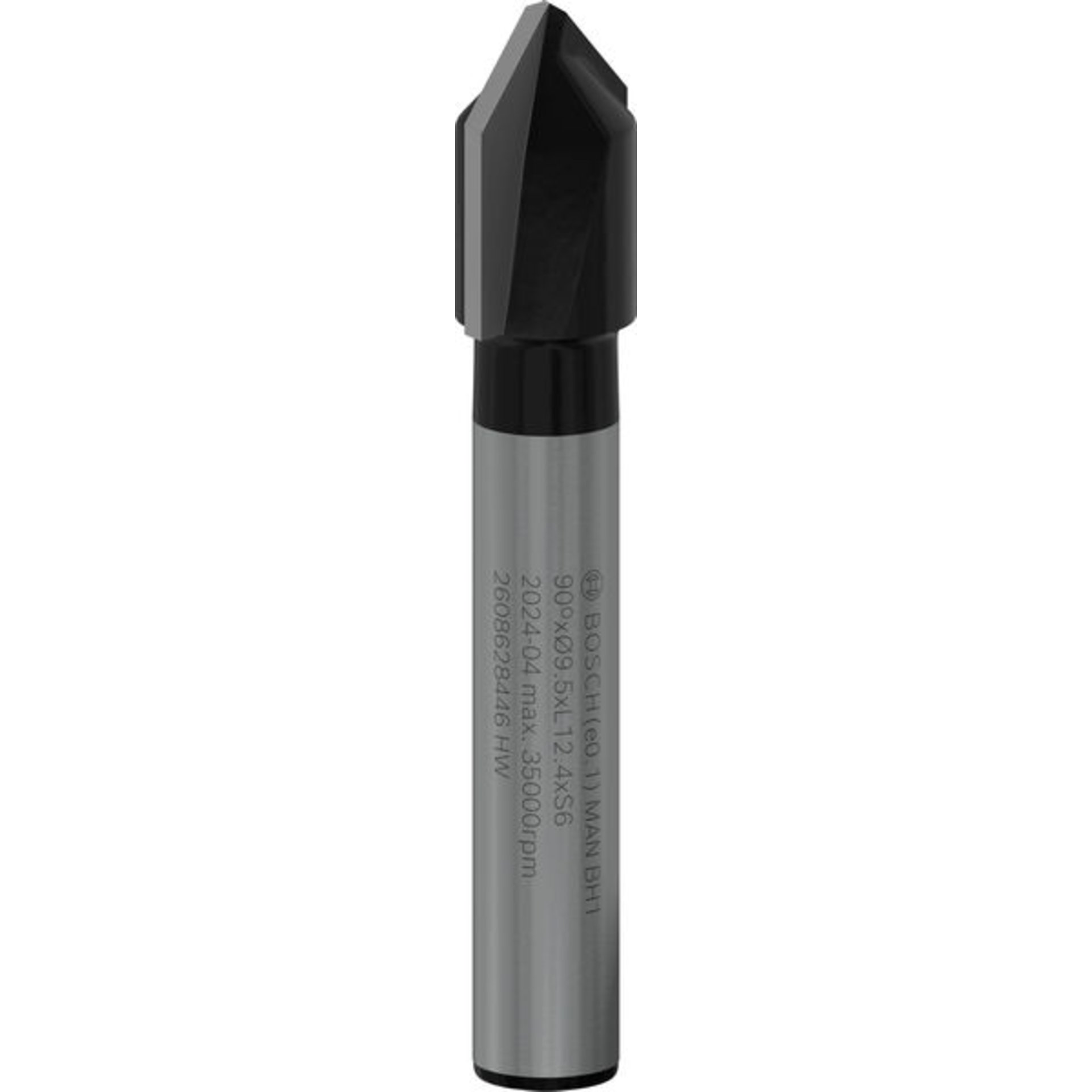 PRO V-Nutfräser, 90° x Ø 9,5, Schaft 6 mm