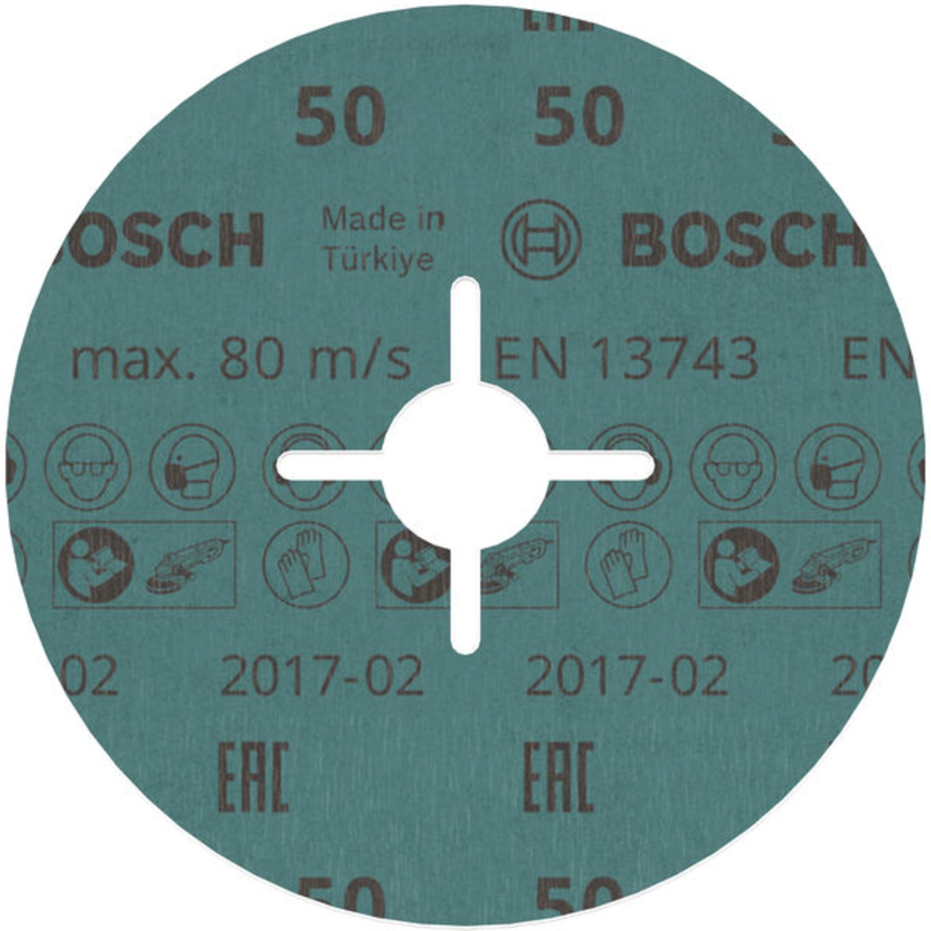 PRO R780 Fiberscheibe, 125 mm, G50
