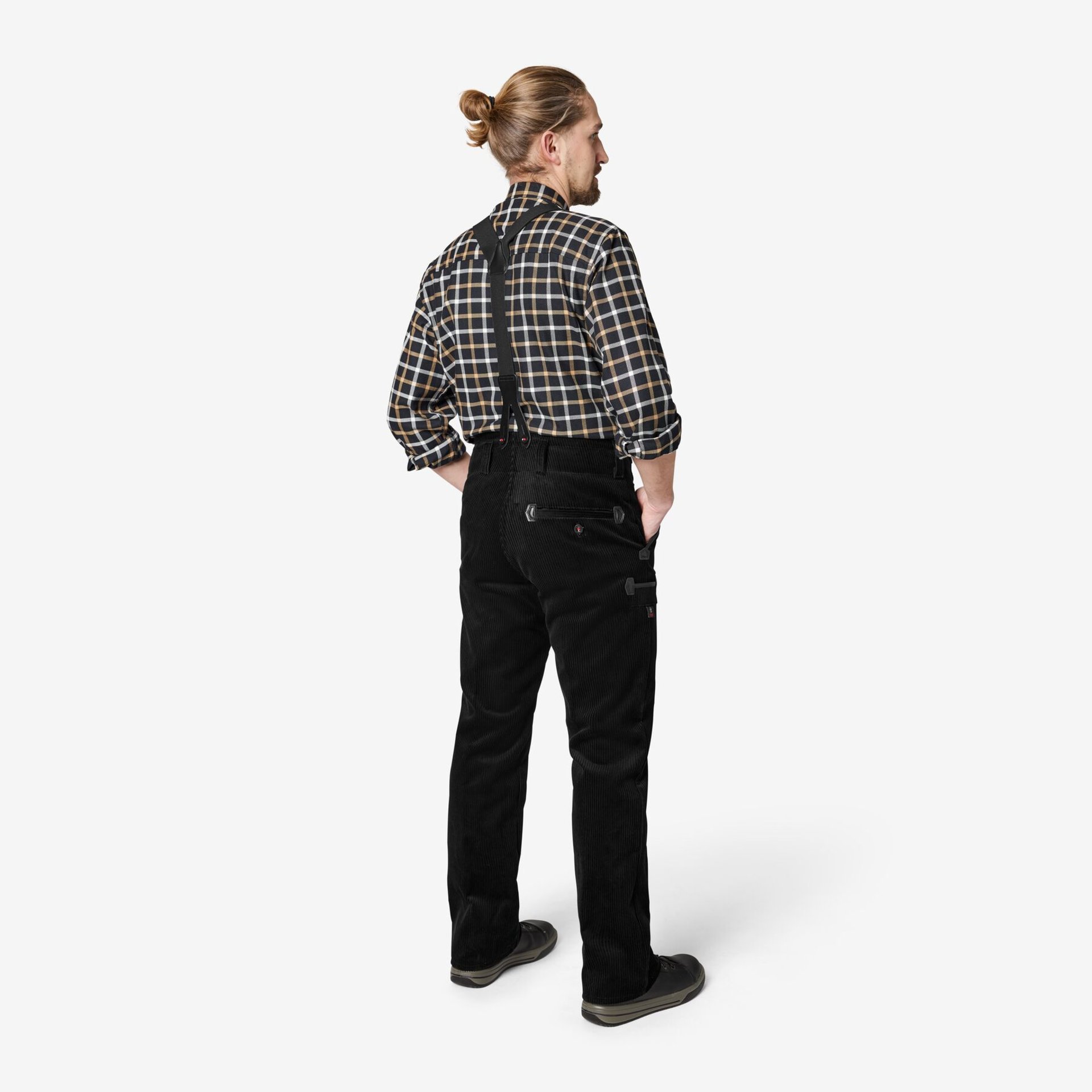 KARL-HEINZ Zunfthose Trenkercord schwarz 25