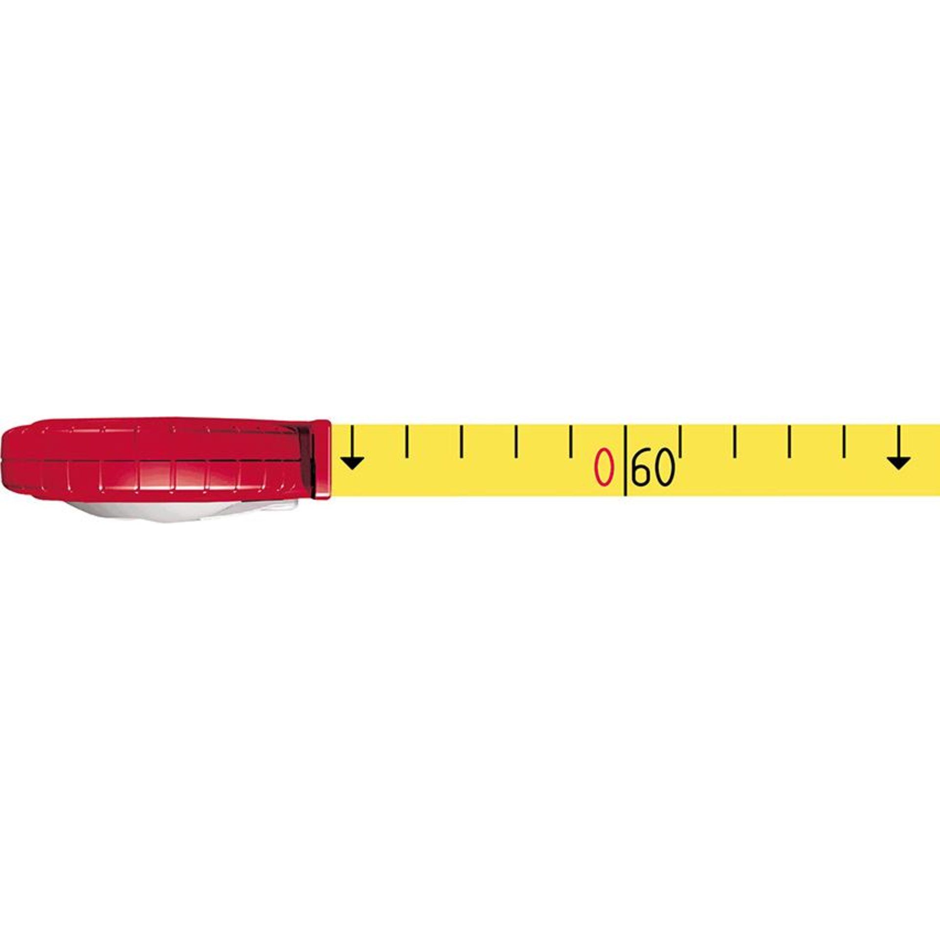 Rahmenbandmaß Glasfaser 30mx13mm Maßanfang A Ergoline BMI