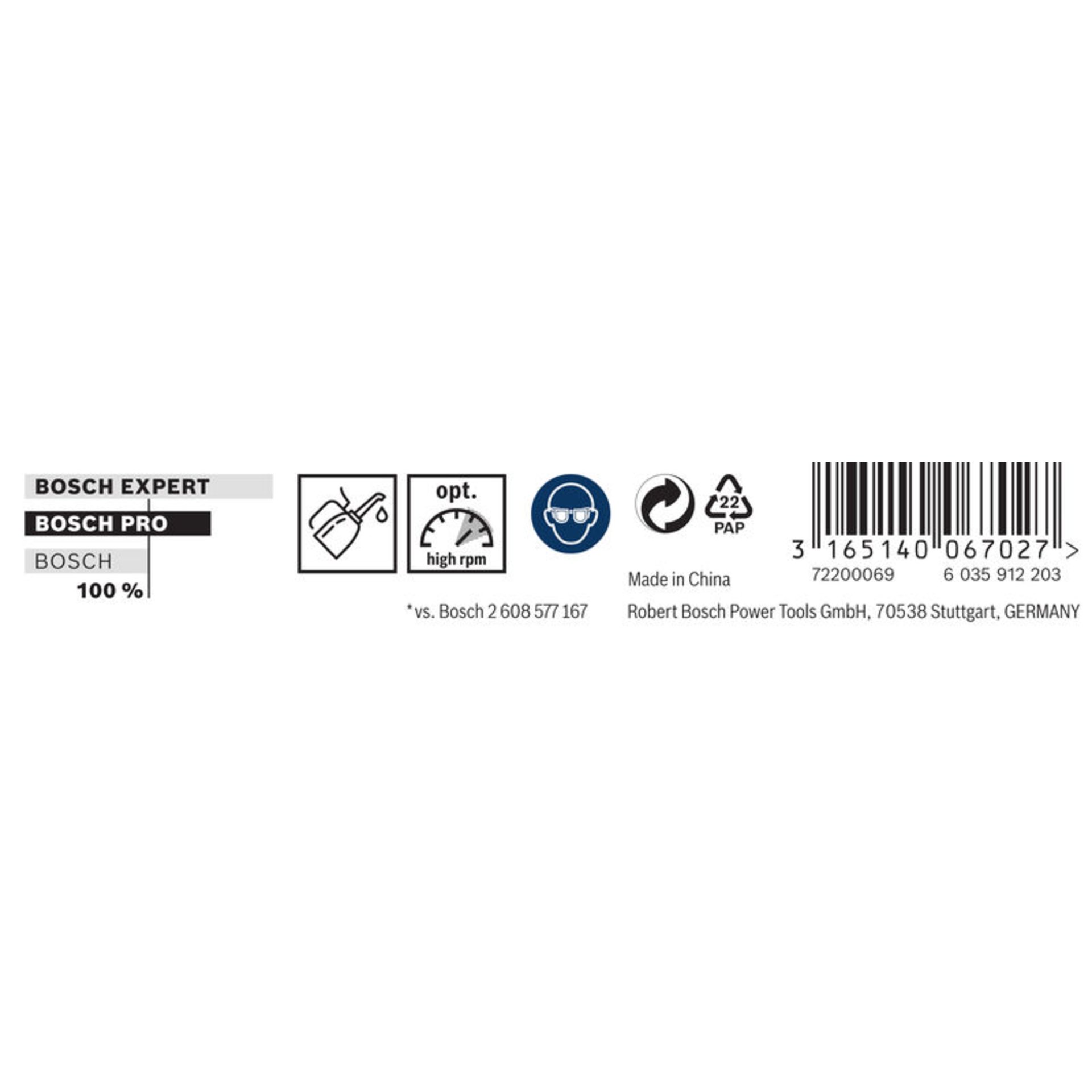 PRO Metal HSS-G Spiralbohrer, 3 x 66 x 100 mm, 5-tlg.