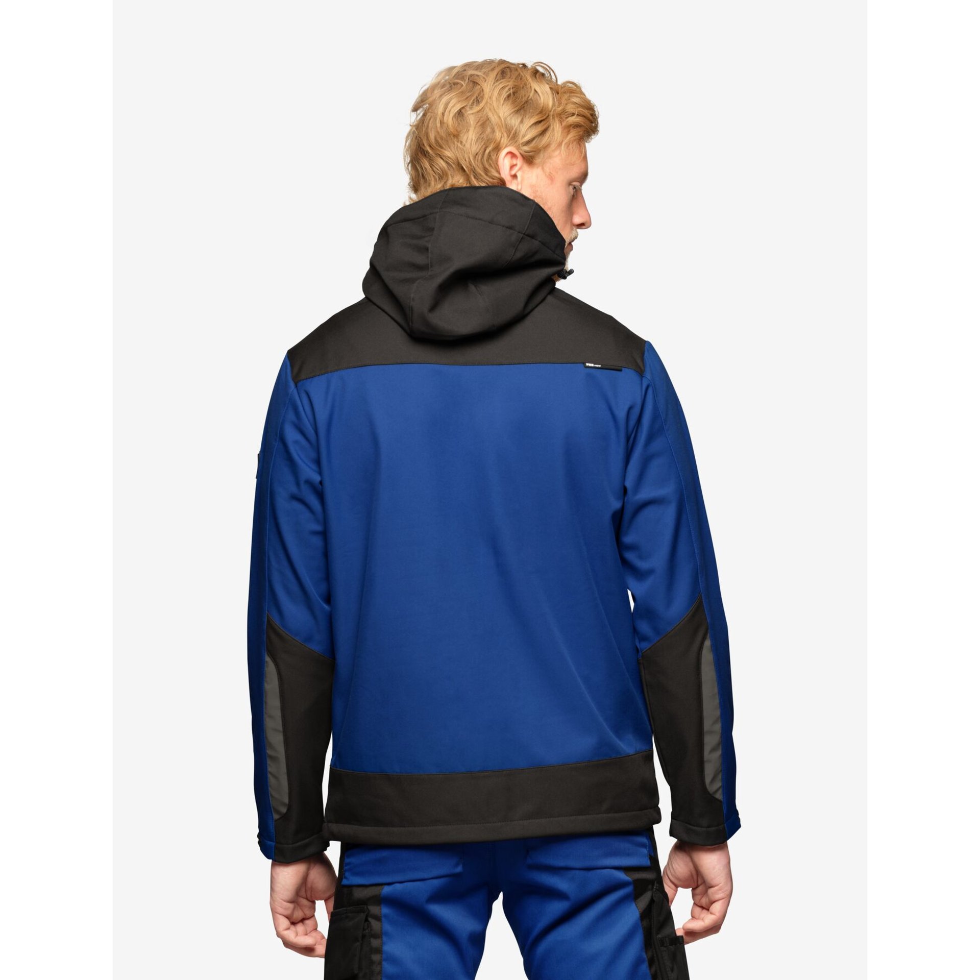JANNIK Softshell-Jacke royalblau-schwarz 5XL
