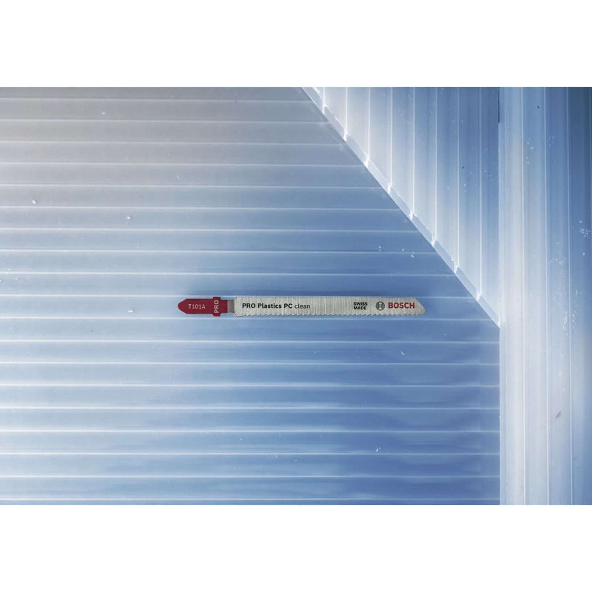 PRO Plastics PC clean T101A Stichsägeblatt, 100 mm, 3-tlg.