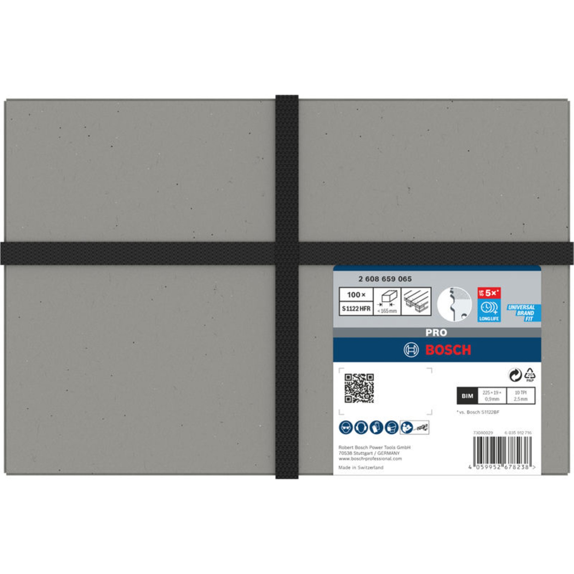 PRO Pallet Repair fast S1122HFR Säbelsägeblatt, 0,9 x 19 x 225 mm, 100-tlg.