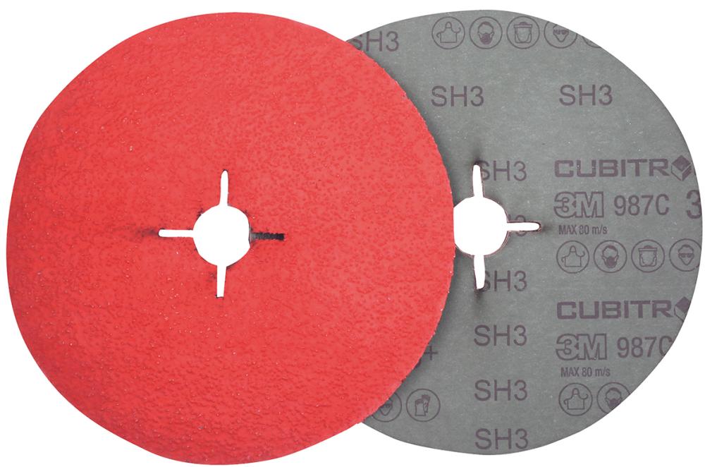 3M Fiberschleifscheibe Cubitron II 987C 115mm P036+ 3M Fiberschleifscheibe Cubitron II 987C 115mm P036+