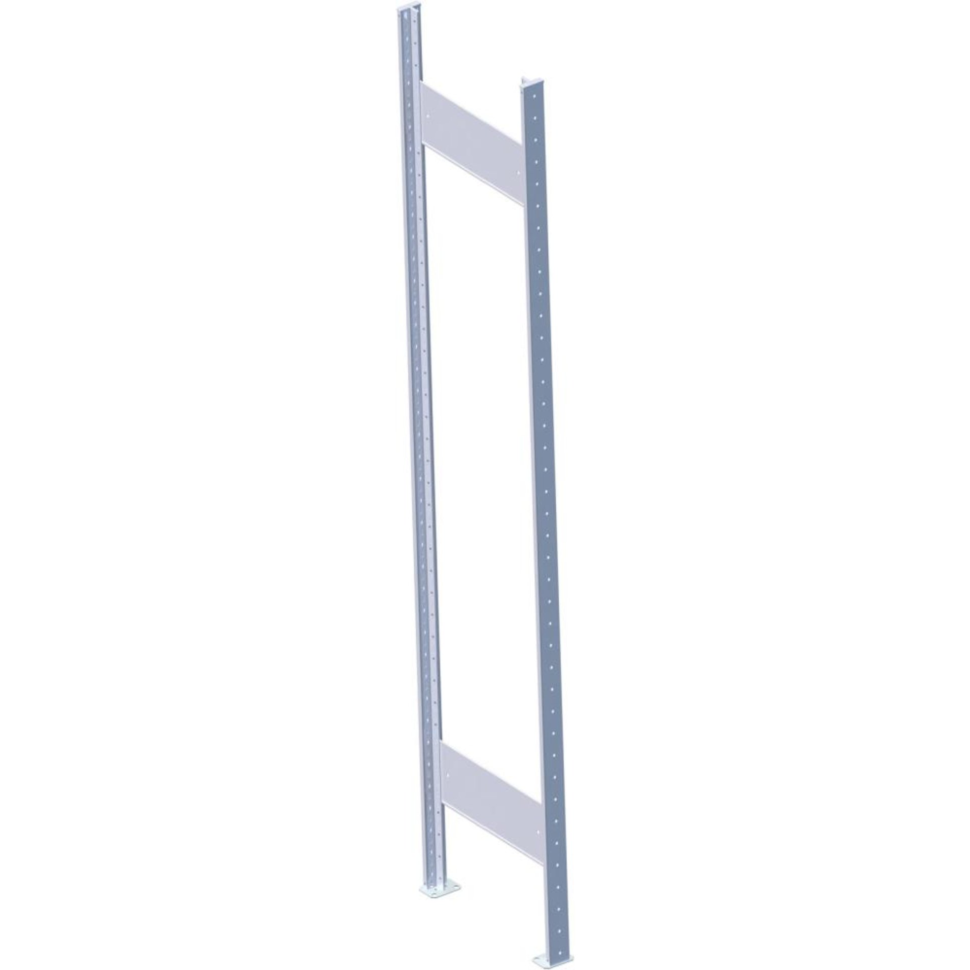 Hohlprofil-Rahmen offen H2000xT300 mm RAL7035 META