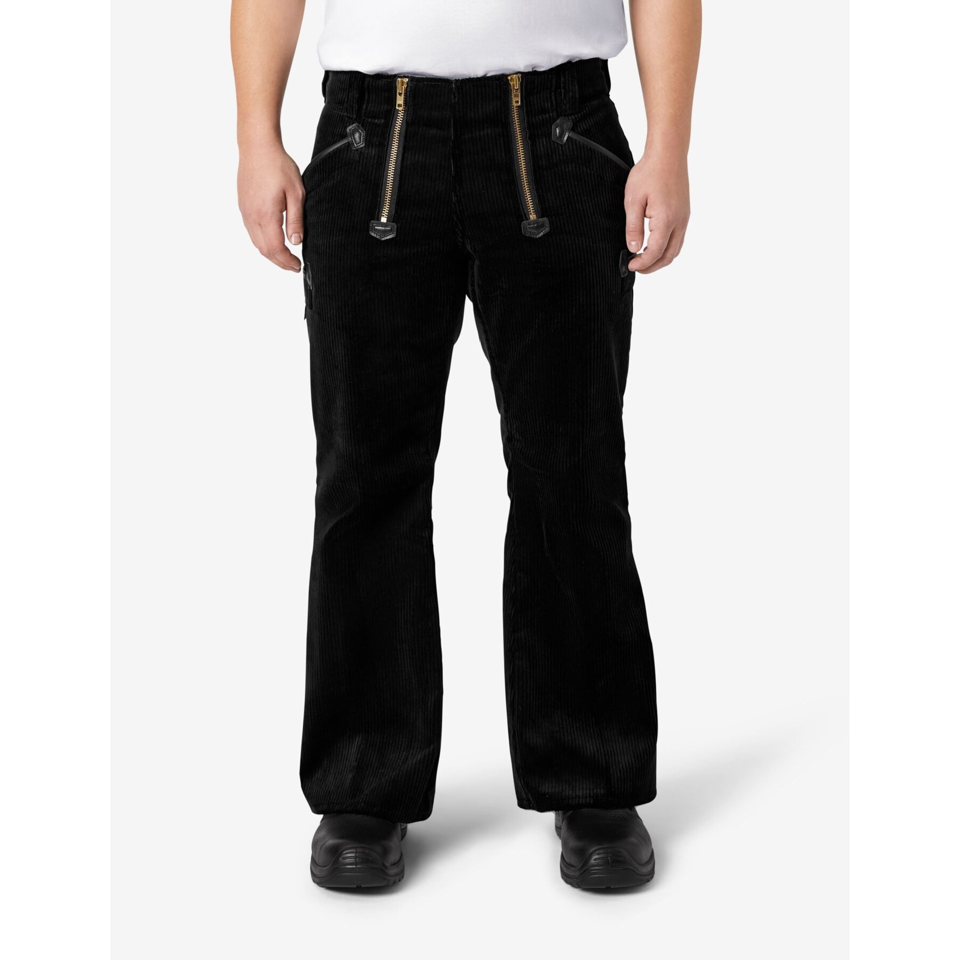 MICHAEL Zunfthose Trenkercord  Dreidraht schwarz 84