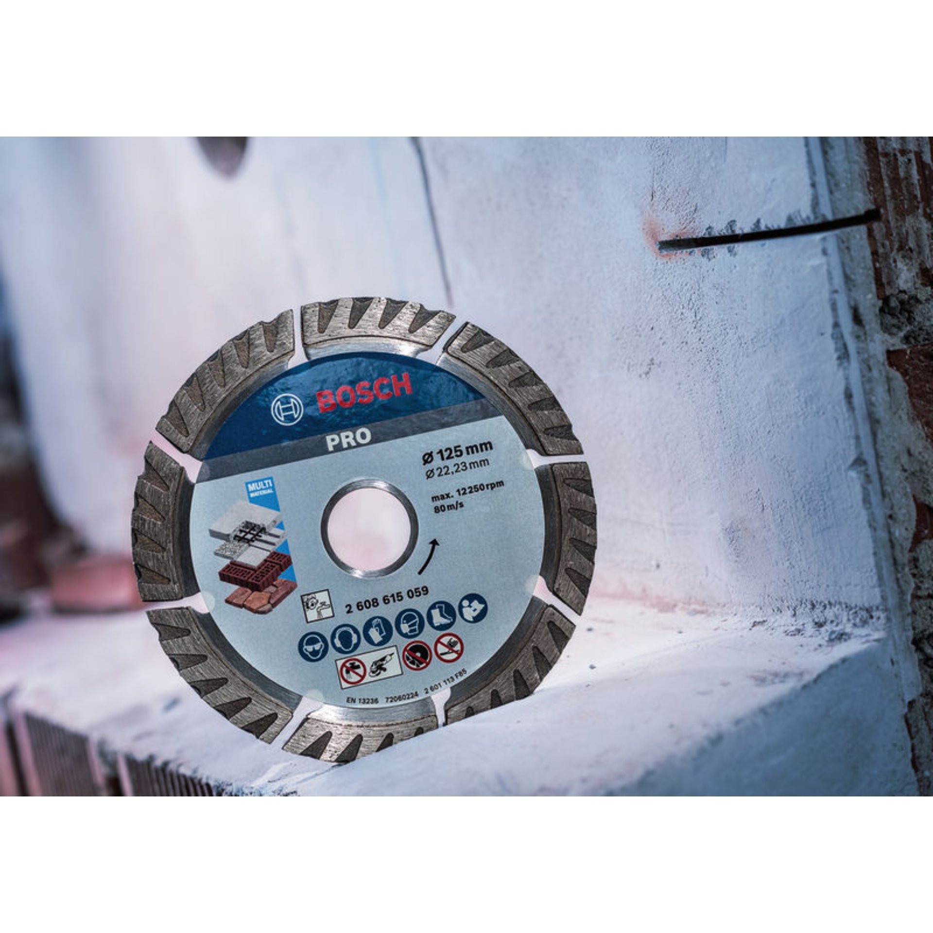 PRO Multi Material Diamanttrennscheibe, 115 x 22,23 mm