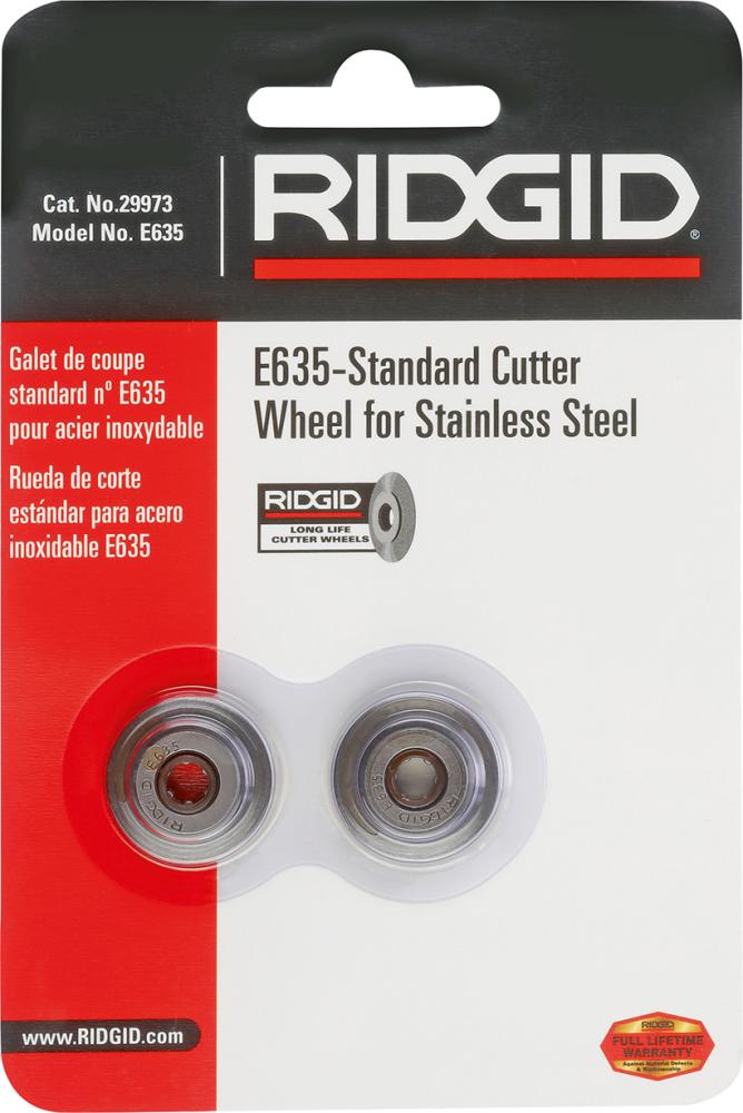 RIDGID Schneidrad f. Edelstahl a 2 Stk. RIDGID Schneidrad f. Edelstahl a 2 Stk.