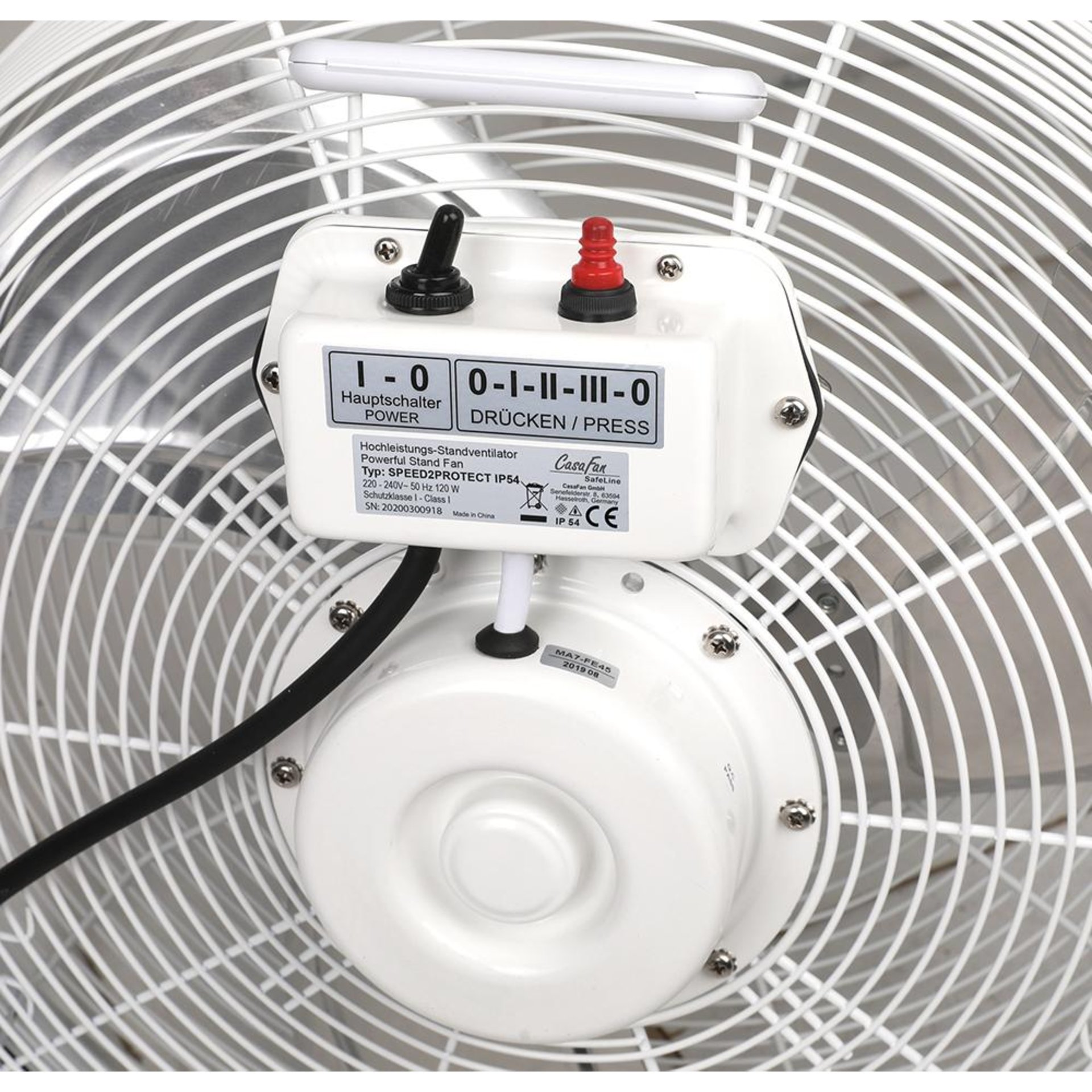 Standventilator IP54 H1215-1500xD495 mm Luftmenge 10700 m³/h