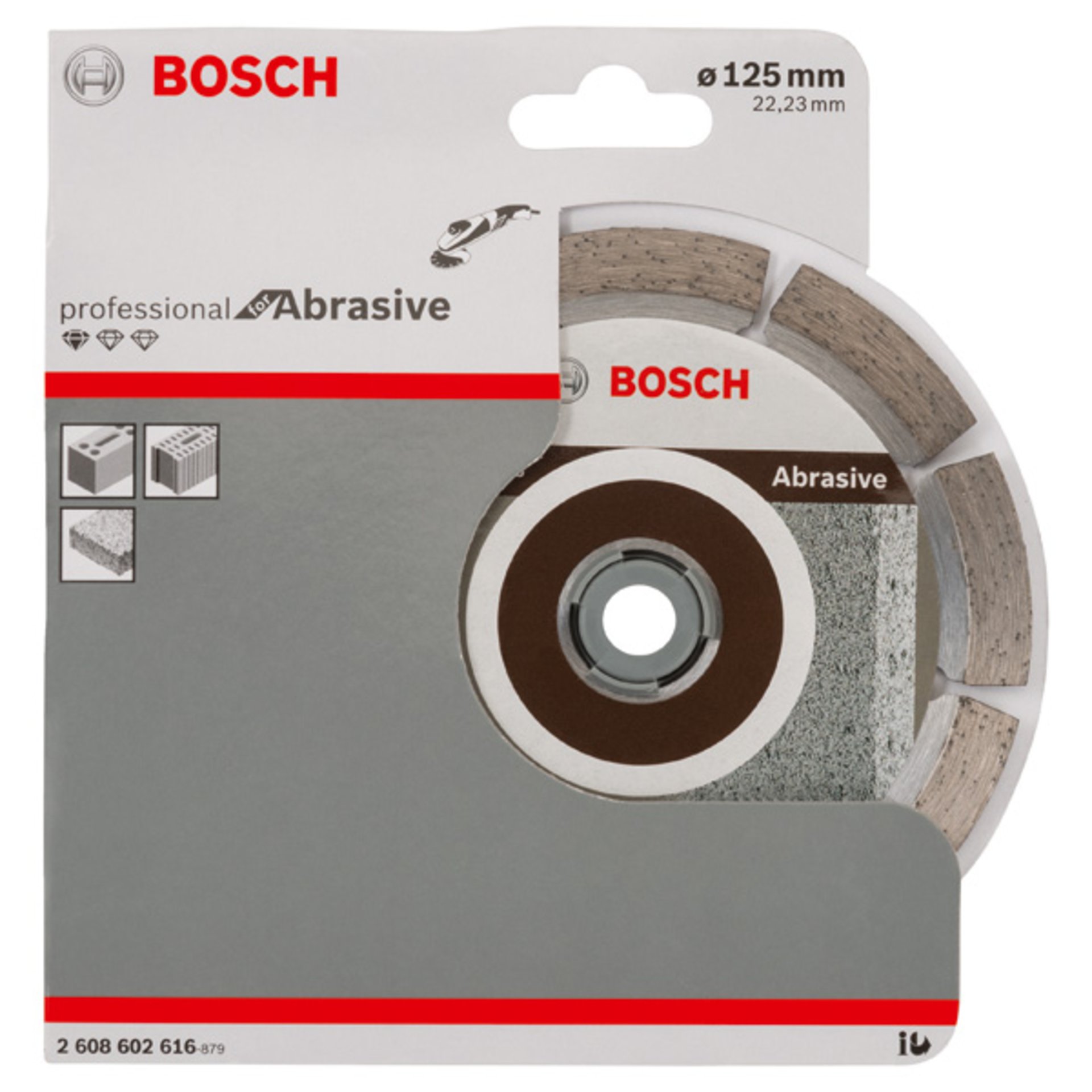 Diamanttrennscheibe Standard for Abrasive, 125 x 22,23 x 6 x 7 mm