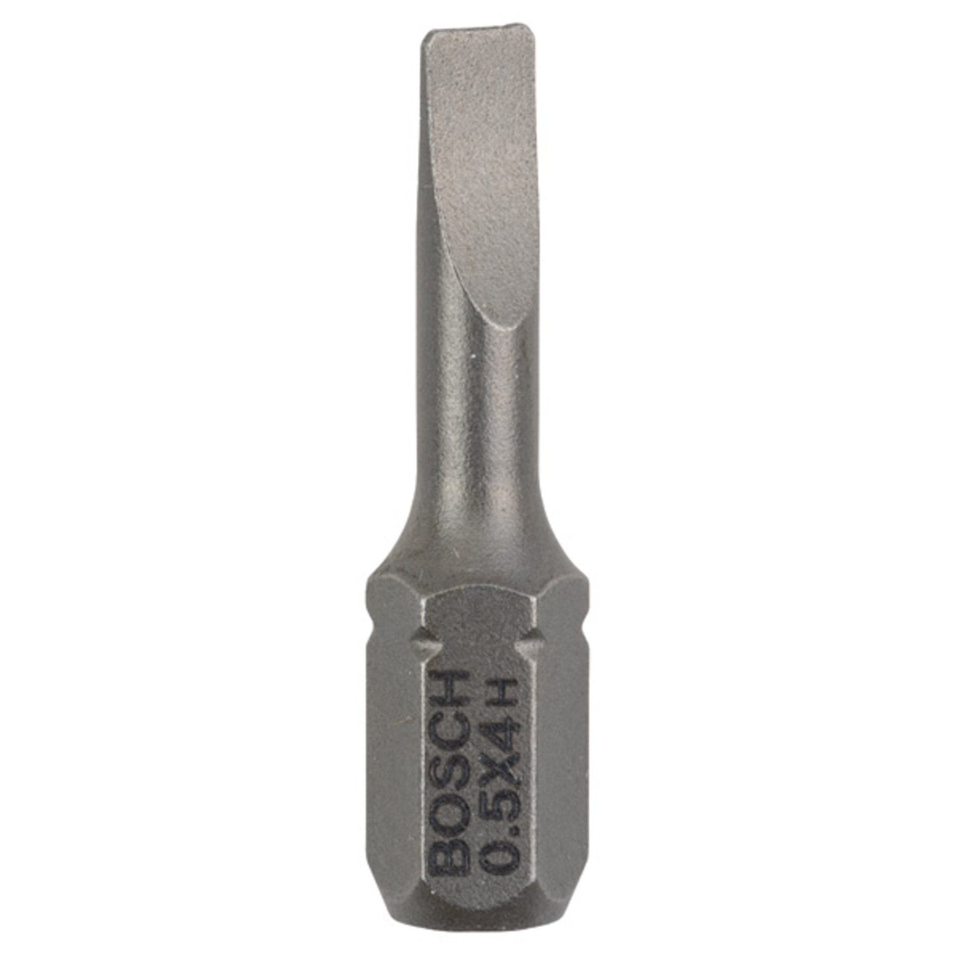 Schrauberbit Extra-Hart S 0,5 x 4,0, 25 mm, 3er-Pack