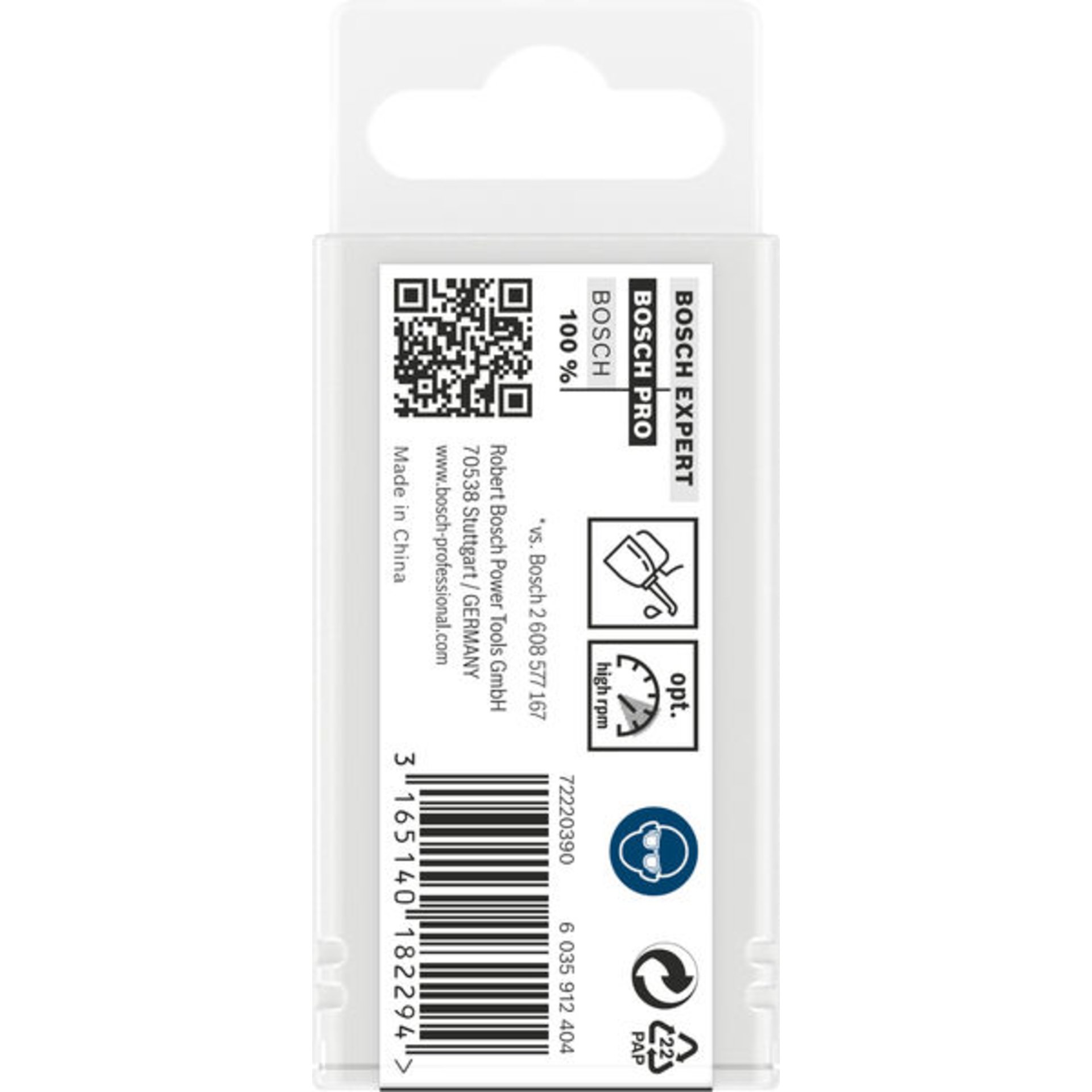 PRO Metal HSS-G Spiralbohrer mit Doppelklinge, 5,2 x 17 x 62 mm, 10-tlg.
