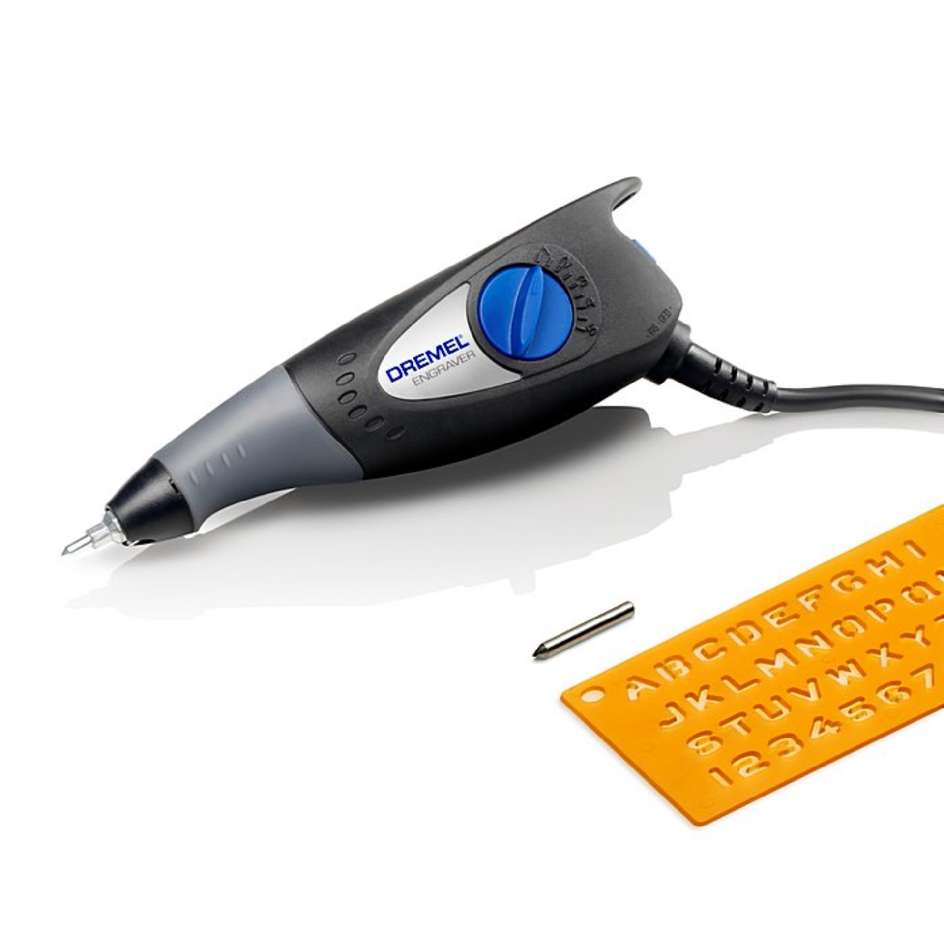DREMEL® Gravierer 290-1 Kompaktwerkzeug (35 W) mit 1 Zubehör, 1 Schablone