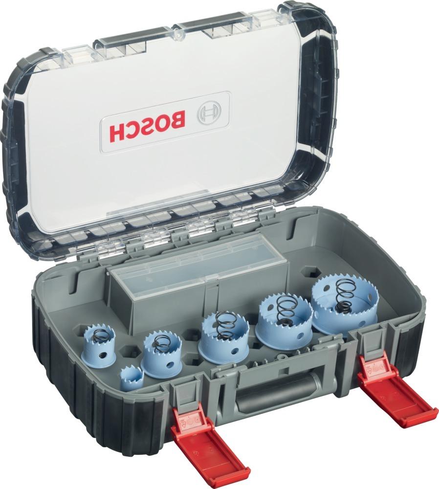 Bosch Lochsägen Set SheetMetal 9 teilig 22,29,35,44,51,64 mm