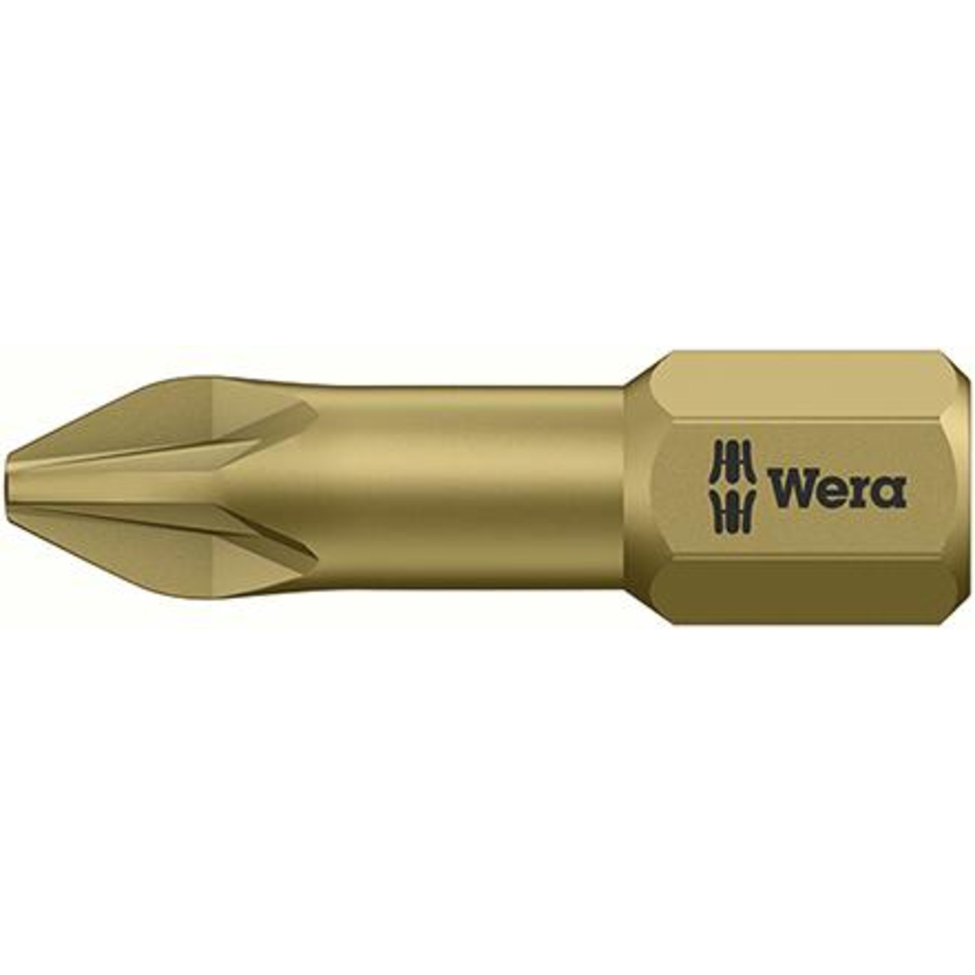 Bit für Kreuzschlitzschrauben PZ 1/4", ähnlich DIN 3126 C 6,3, extrahart