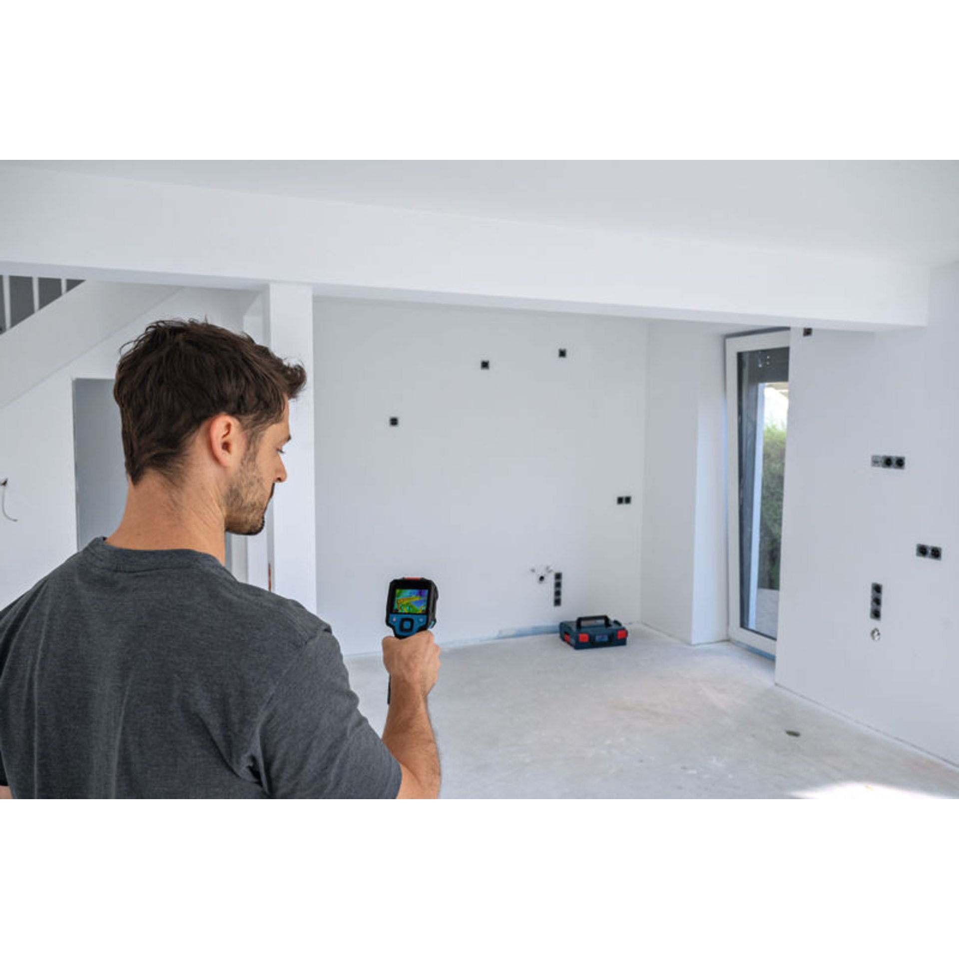 Wärmebildkamera GTC 12V-450-13, 1 x Akku GBA 12V 2.0Ah in L-BOXX