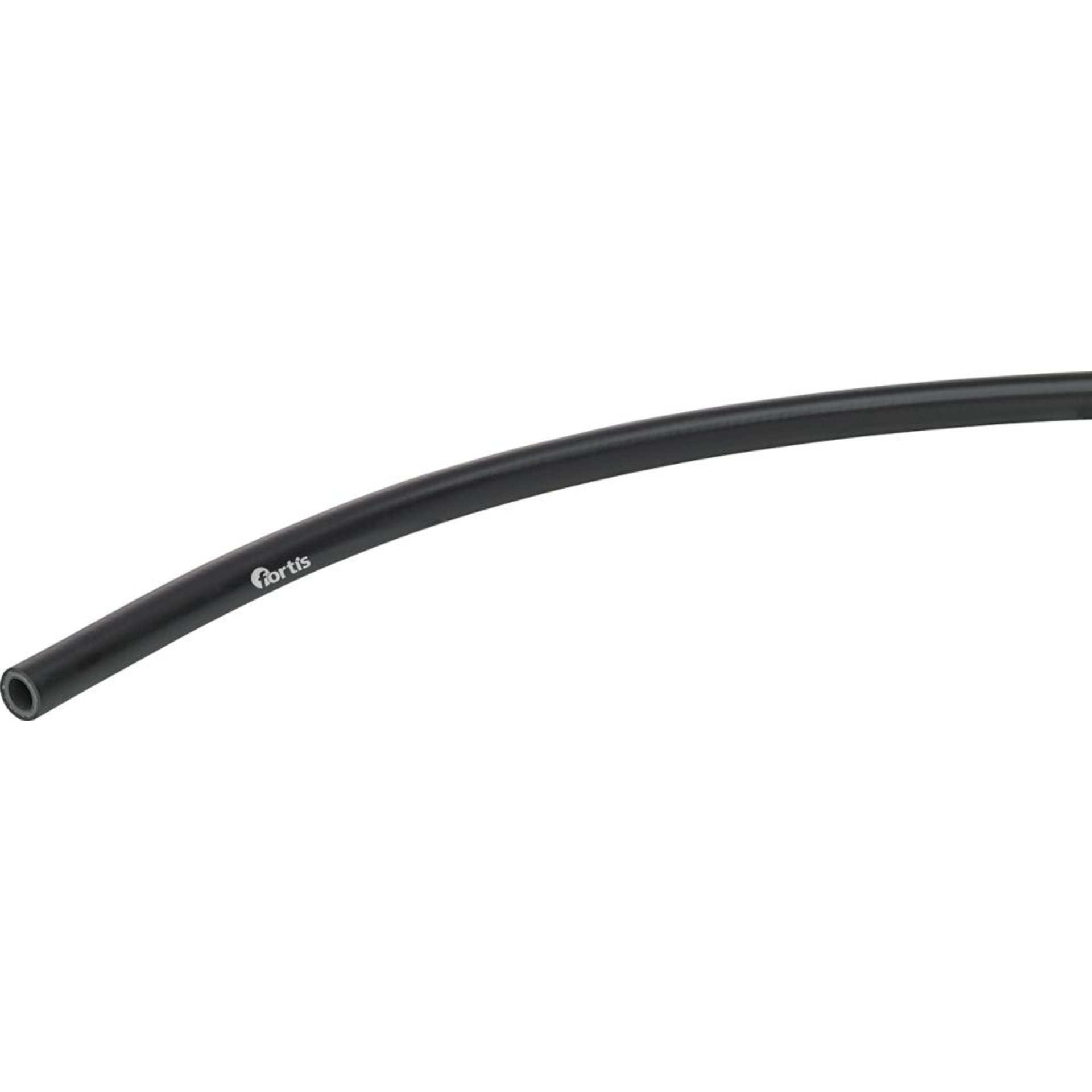 Mehrzweckschlauch PU-Soft, schwarz, 6x2,5mm, 25m FORTIS
