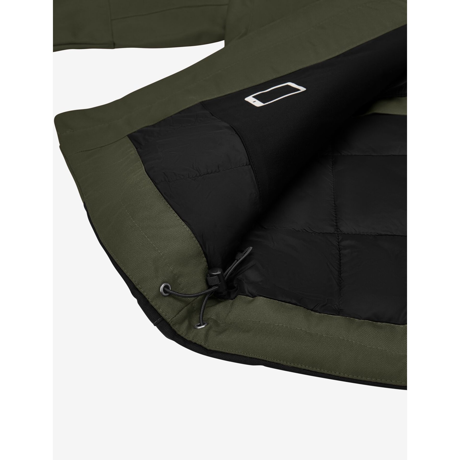 LARS Arbeitsjacke oliv-schwarz M