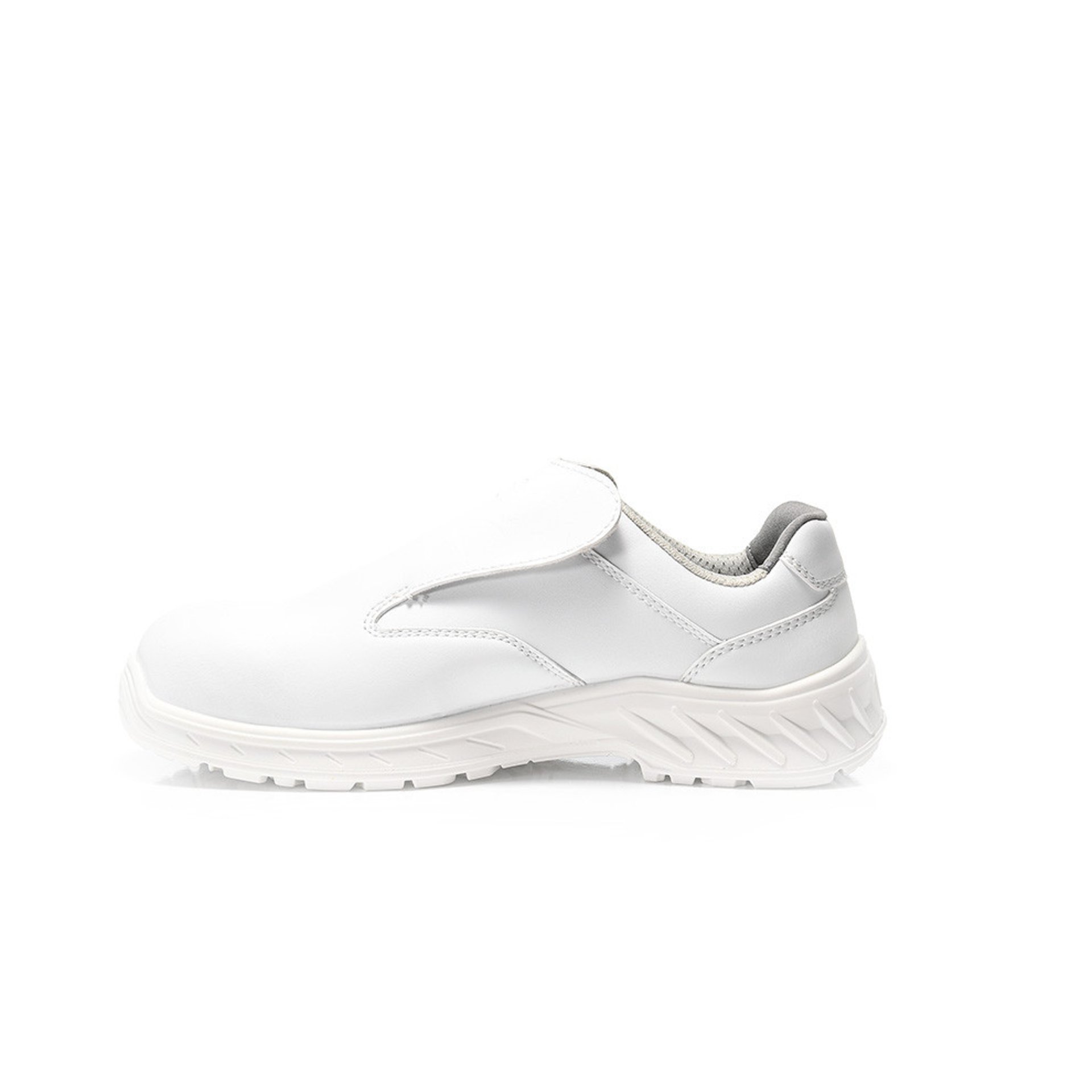 Sicherheitshalbschuh jo_CLEAN Slipper white Low ESD S3S, Gr. 42