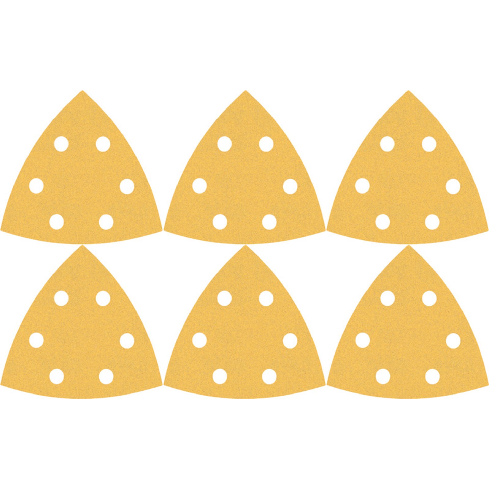 EXPERT C470 Schleifpapier-Set für Deltaschleifer, 93 mm, K 60/120/240, 6-tlg.