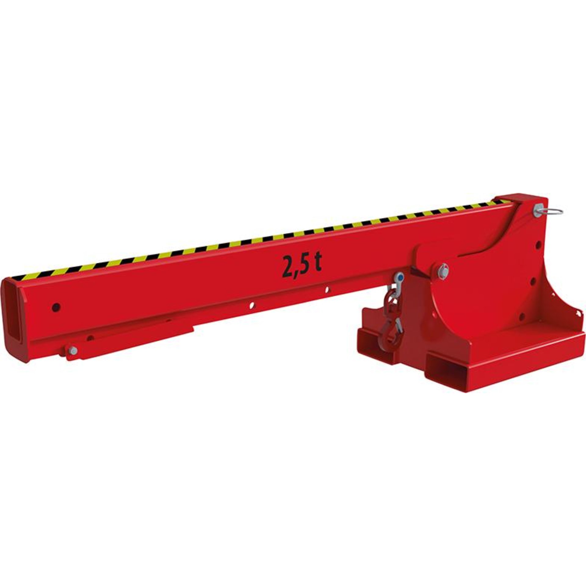 Teleskop-Lader KTH-K 2,5 lackiert, Feuerrot 2050x540x560mm